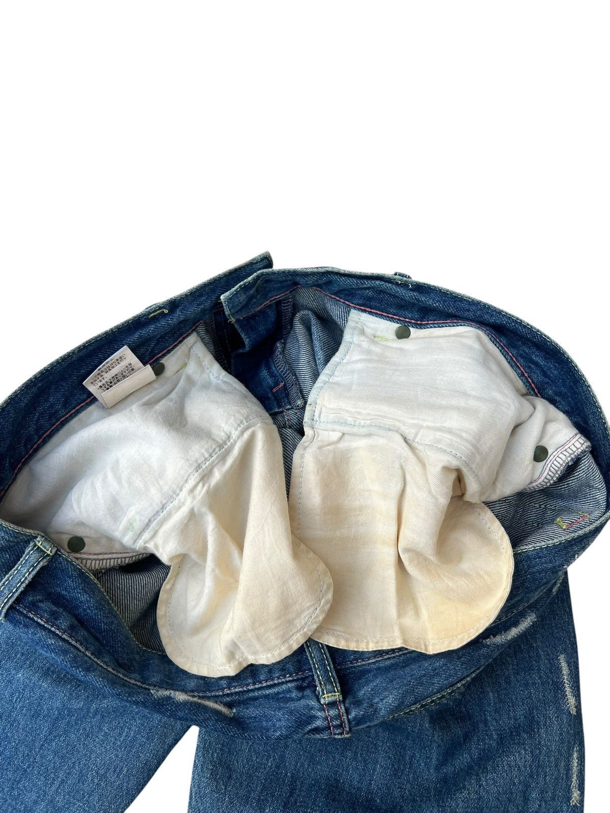 Tsumori Chisato Tsumori Chisato Japan Rips Distress Denim Trashed Jeans Size US 32 / EU 48 - 21 Thumbnail