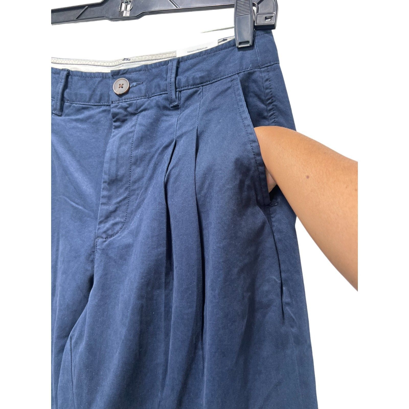 Other Free Assembly - Women's Wide Leg Chino Pants - Blue - 2 Size 26" / US 2 / IT 38 - 19 Thumbnail
