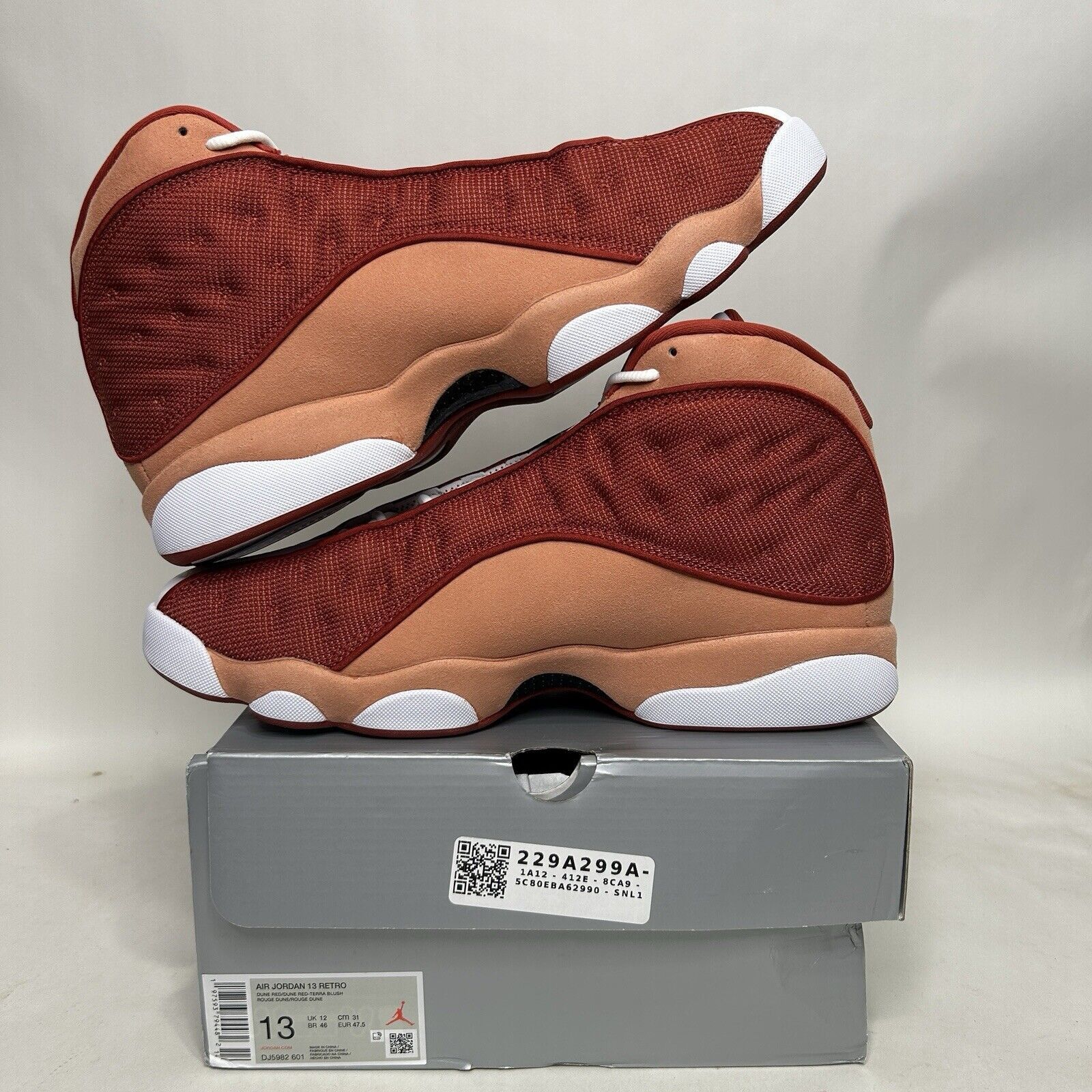 Nike Nike Shoes Air Jordan 13 Retro “Dune Red” 2024 Size US 13 / EU 46 - 3 Thumbnail