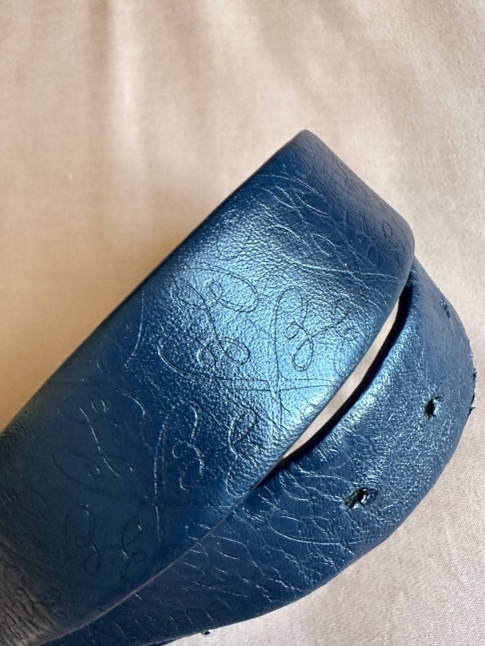 Brioni Brioni Leather Belt Size 44 - 4 Thumbnail
