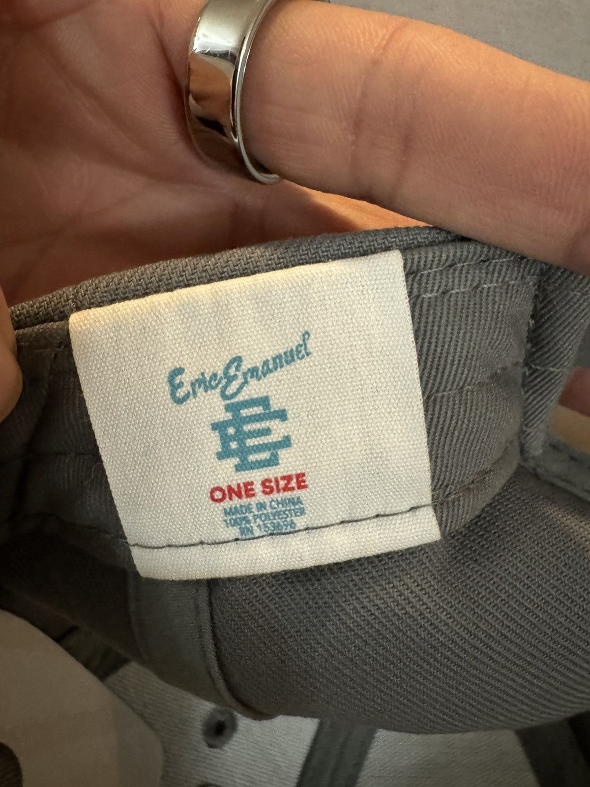 Eric Emanuel Eric Emanuel basic hat grey OS BRAND NEW! Size ONE SIZE - 4 Thumbnail
