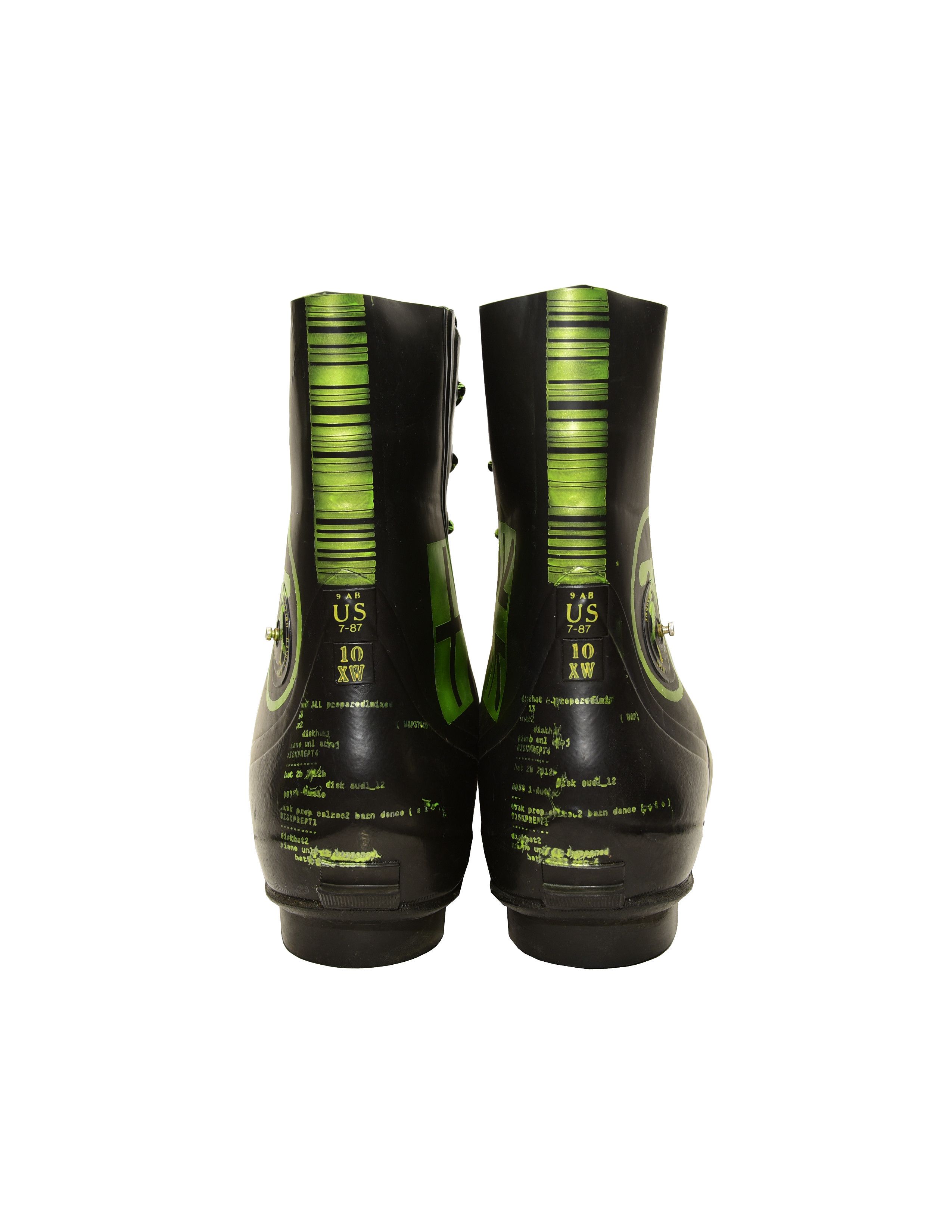 Vintage Vintage Aphex Twin Bunny Rave Boots by Digital Trenches Size US 10 / EU 43 - 2 Thumbnail
