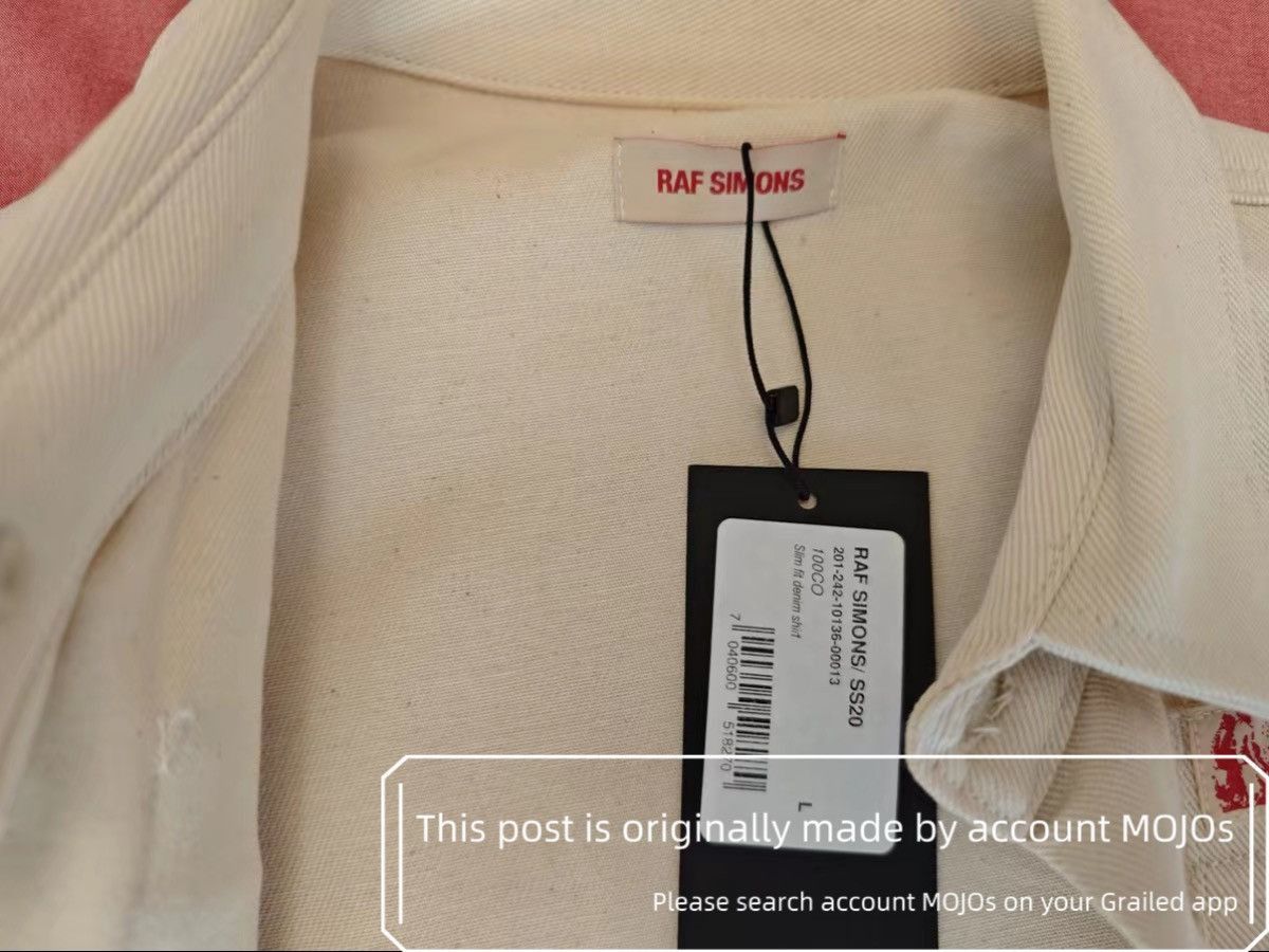 Raf Simons Sz L Raf Simons RS Lab Leather Patch Jacket mojos5721 Size US L / EU 52-54 / 3 - 4 Thumbnail