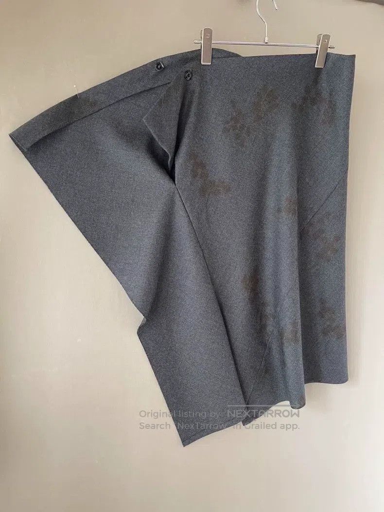 Yohji Yamamoto Yohji Yamamoto Irregular wool skirt Size 26" / US 2 / IT 38 - 4 Thumbnail