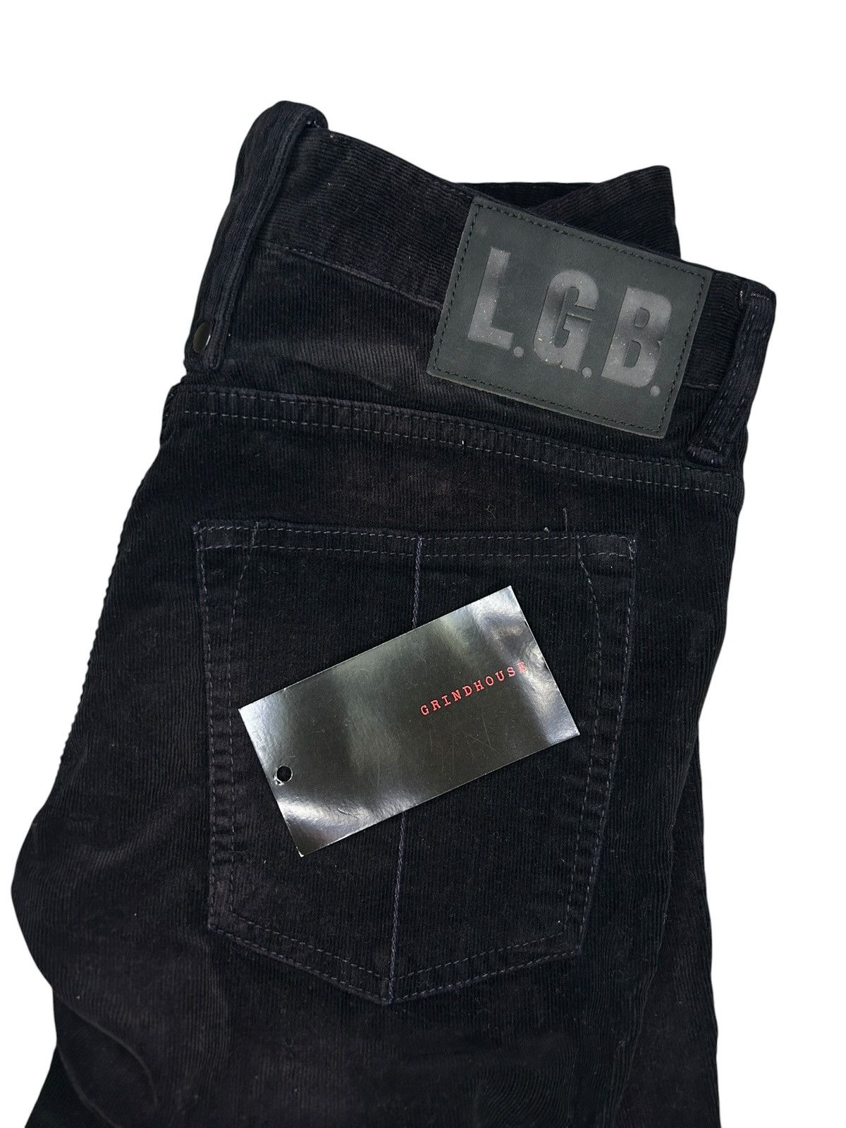 Le Grande Bleu (L.G.B.) LGB Washed Corduroy Jeans Size US 26 / EU 42 - 13 Thumbnail