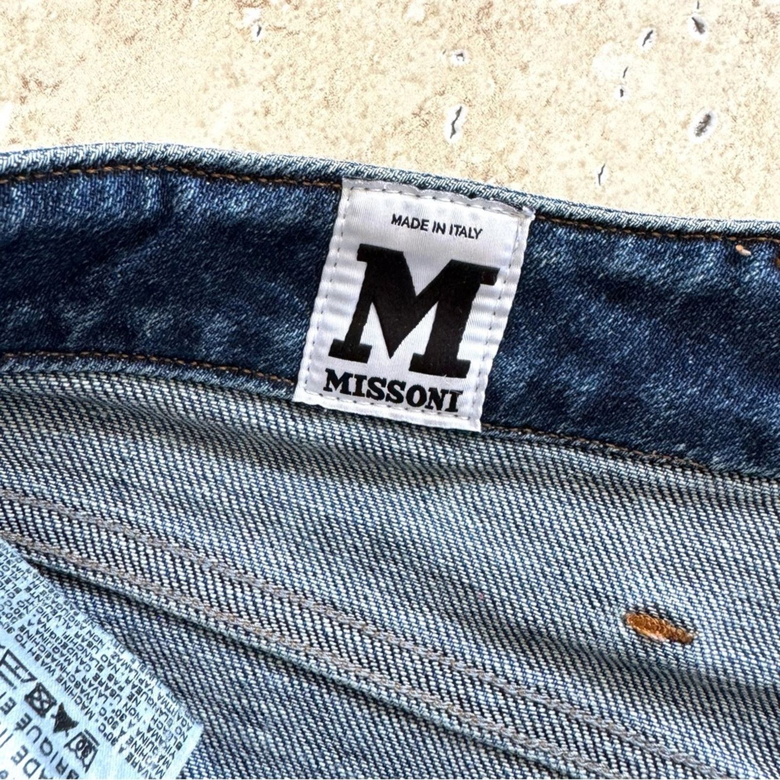 Missoni MISSONI Jean Skirt, Size 27 Size 26" / US 2 / IT 38 - 6 Thumbnail
