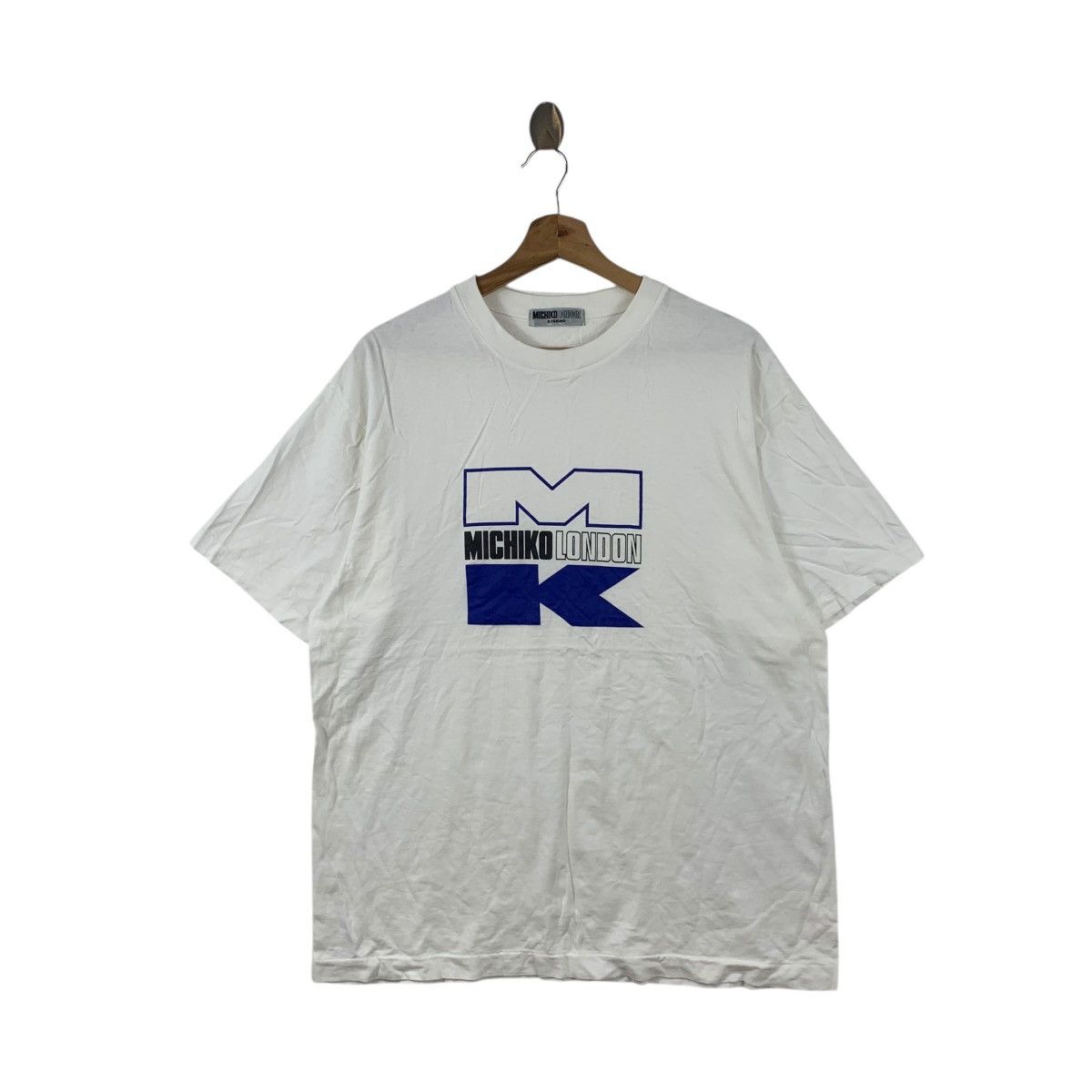 Michiko Koshino London Vintage MICHIKO LONDON KOSHINO Collection Tee Shirt Top Size M / US 6-8 / IT 42-44 - 1 Thumbnail