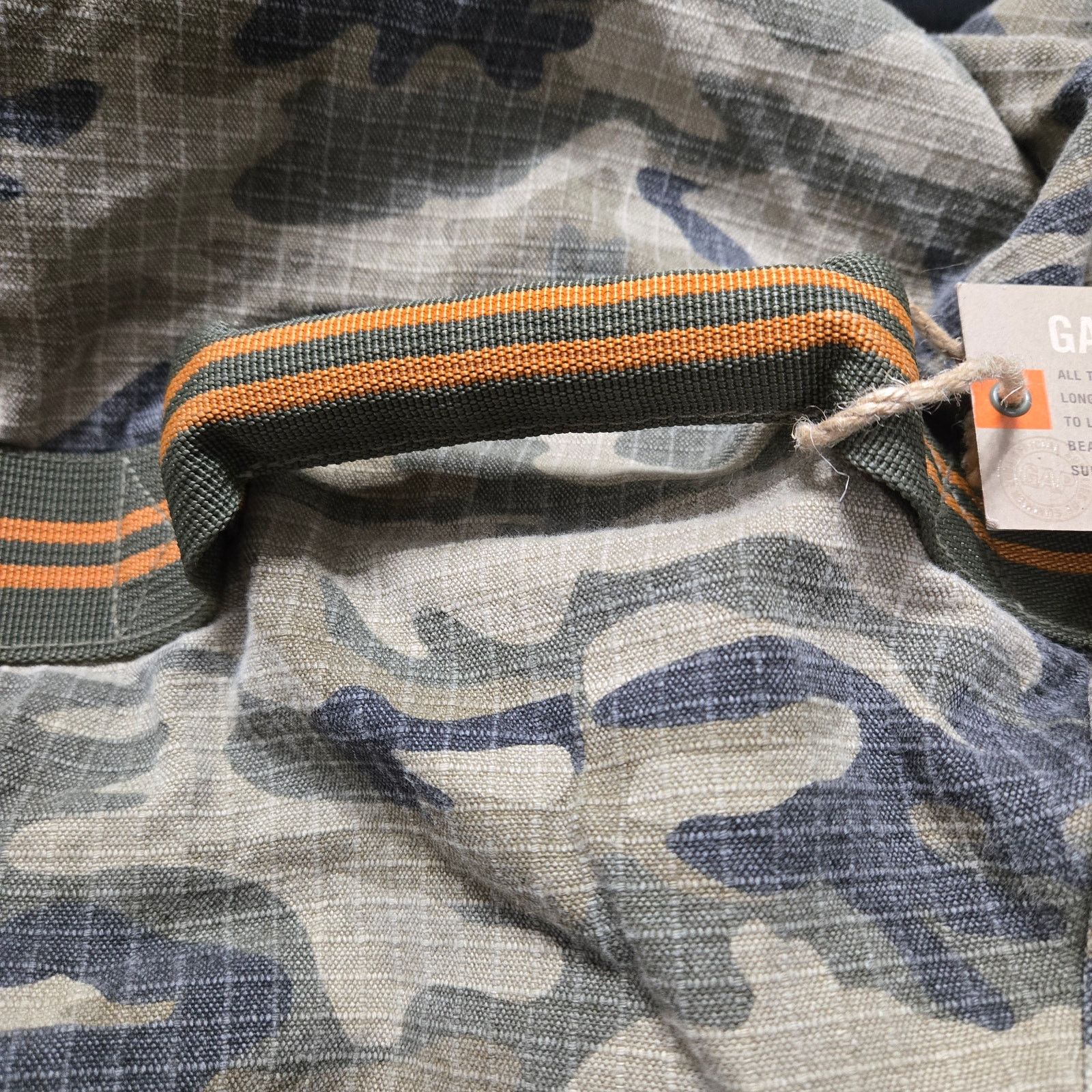 Gap Vintage Gap Military Duffel Bag 2004 Size ONE SIZE - 6 Thumbnail