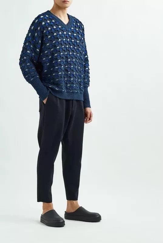 CFCL CFCL men's double-layered openwork knit M oversized Size US M / EU 48-50 / 2 - 2 Thumbnail
