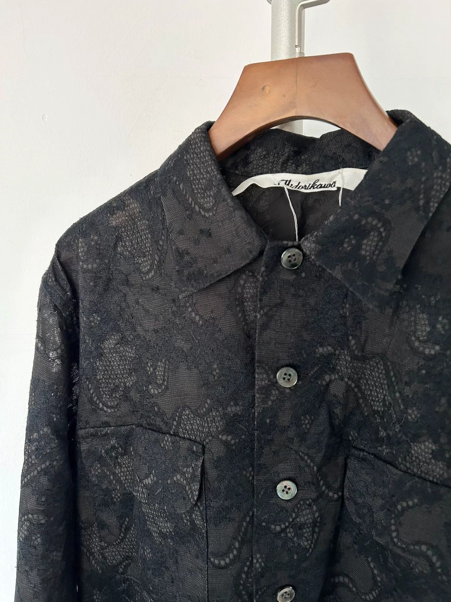 Midorikawa Midorikawa Heavy Crafted Lace Shirt Size US M / EU 48-50 / 2 - 2 Thumbnail