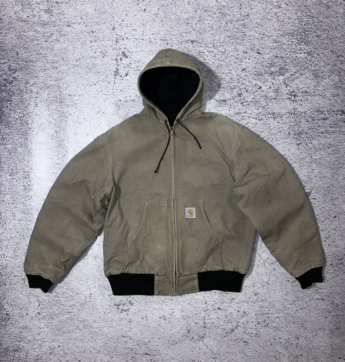 Carhartt Carhartt Detroit Work Active 80s Jacket Hooded Canvas Work Size US M / EU 48-50 / 2 - 1 Thumbnail