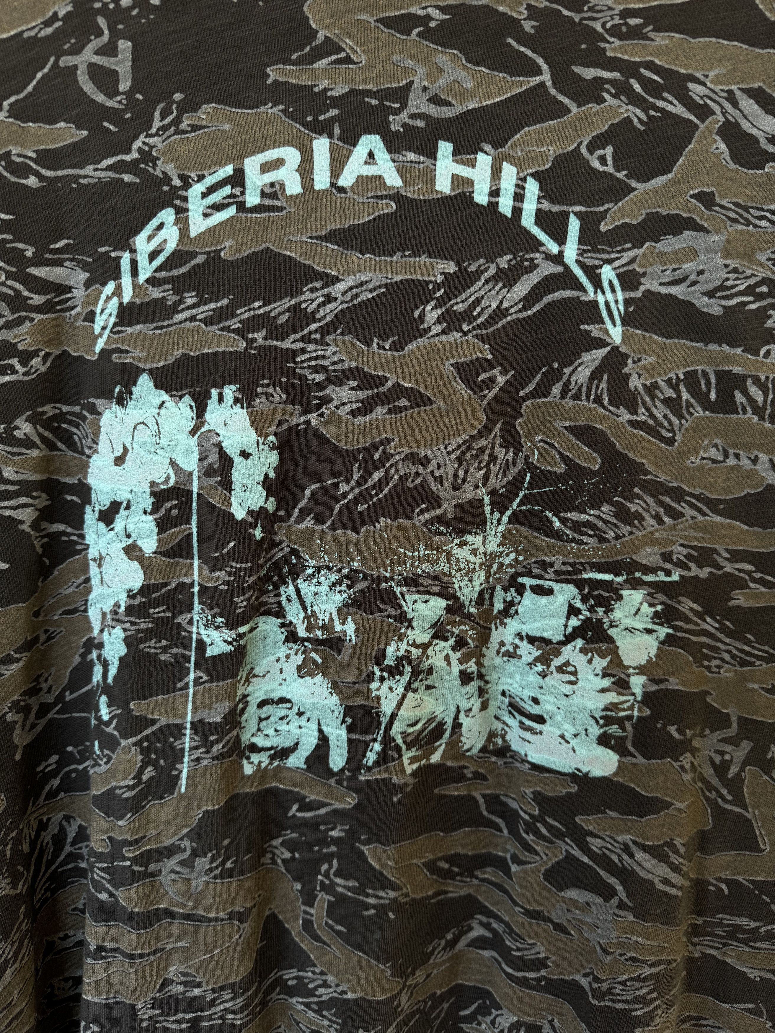 Siberia Hills Siberia Hills Camo Tee KEEP BACK 500 FEET Size US XXL / EU 58 / 5 - 3 Thumbnail