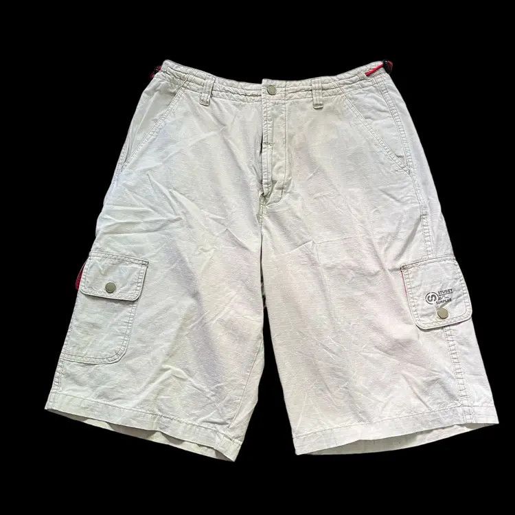 Stussy Vintage Stussy Surplus Short Cargo Pants Size US 31 - 1 Thumbnail