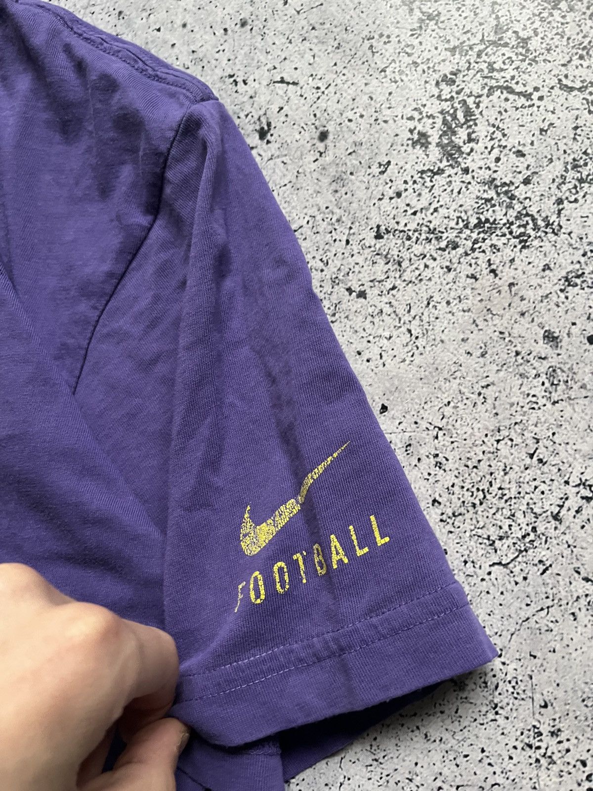 Nike × Vintage Vintage Nike Football T-shirt Sex and Goals and Rock n’Roll Size US M / EU 48-50 / 2 - 6 Thumbnail