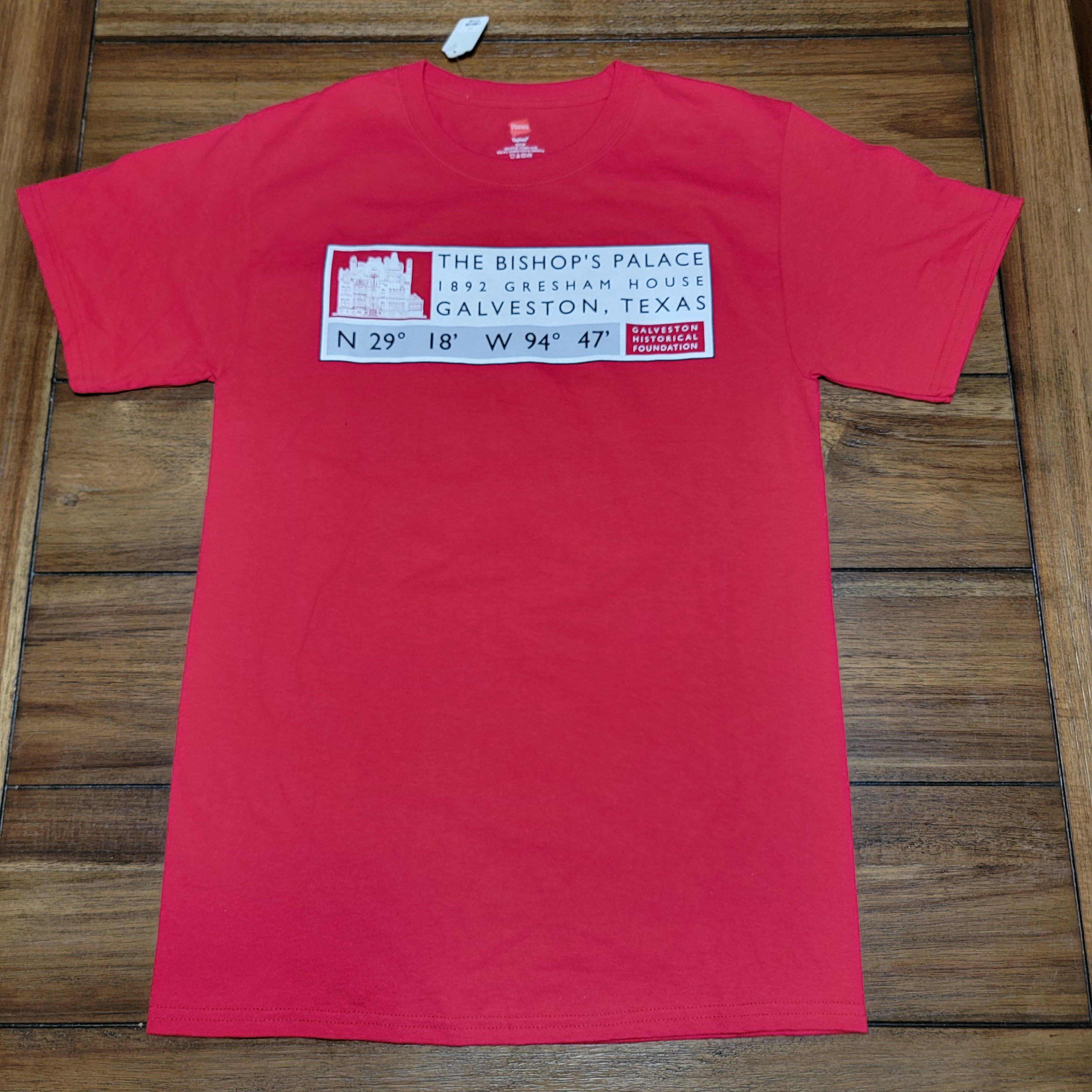 Hanes The Bishop's Palace Galveston Texas Tee (Hanes) - Small* NWT Size S / US 4 / IT 40 - 1 Thumbnail