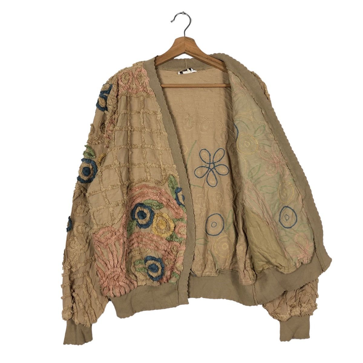 Japanese Brand 🔥90’s Vintage Cardigan Jacket Damze Quilted Flower Coogi Size US L / EU 52-54 / 3 - 9 Thumbnail