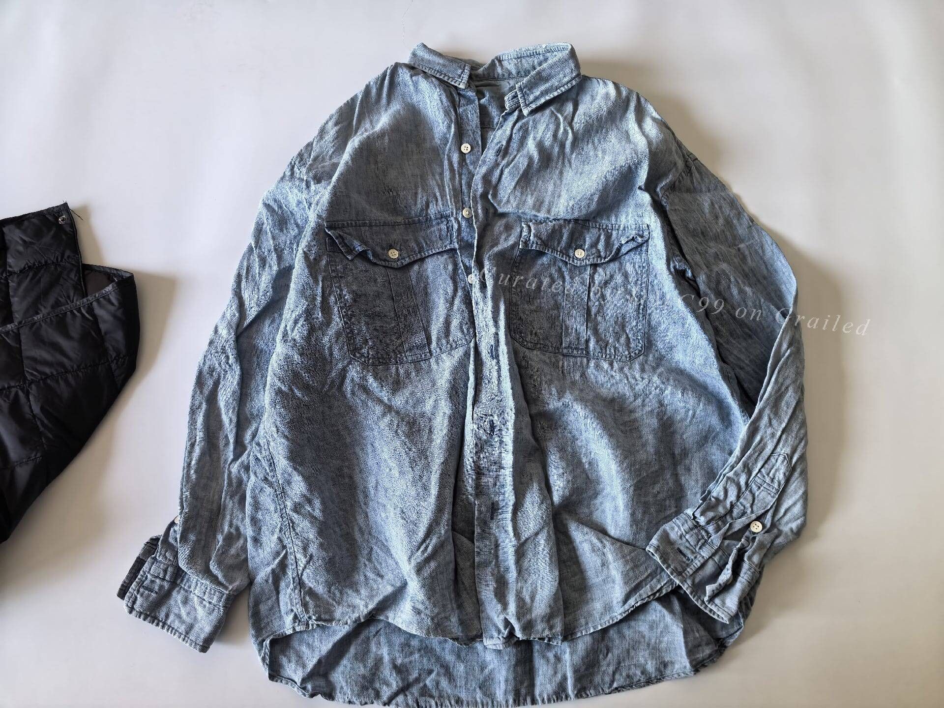 Porter Classic Porter Classic Roll Up Linen Shirt Size US M / EU 48-50 / 2 - 1 Thumbnail