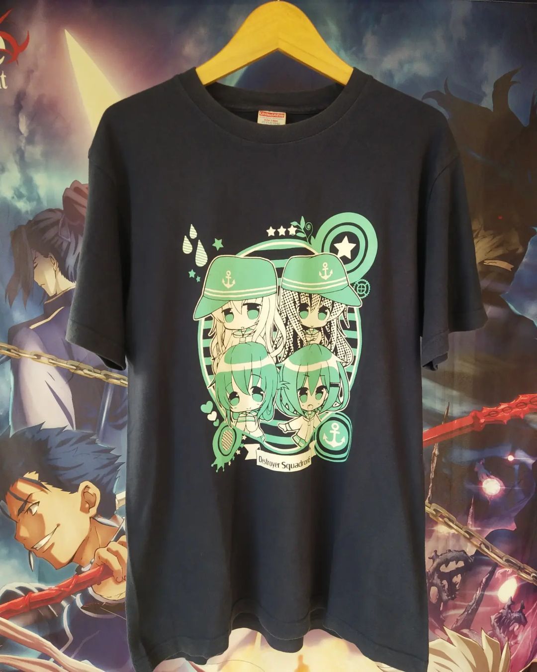 Anime × Japanese Brand Kantai Collection Destroyer Squadron6 Art Anime Tees Size US L / EU 52-54 / 3 - 1 Thumbnail