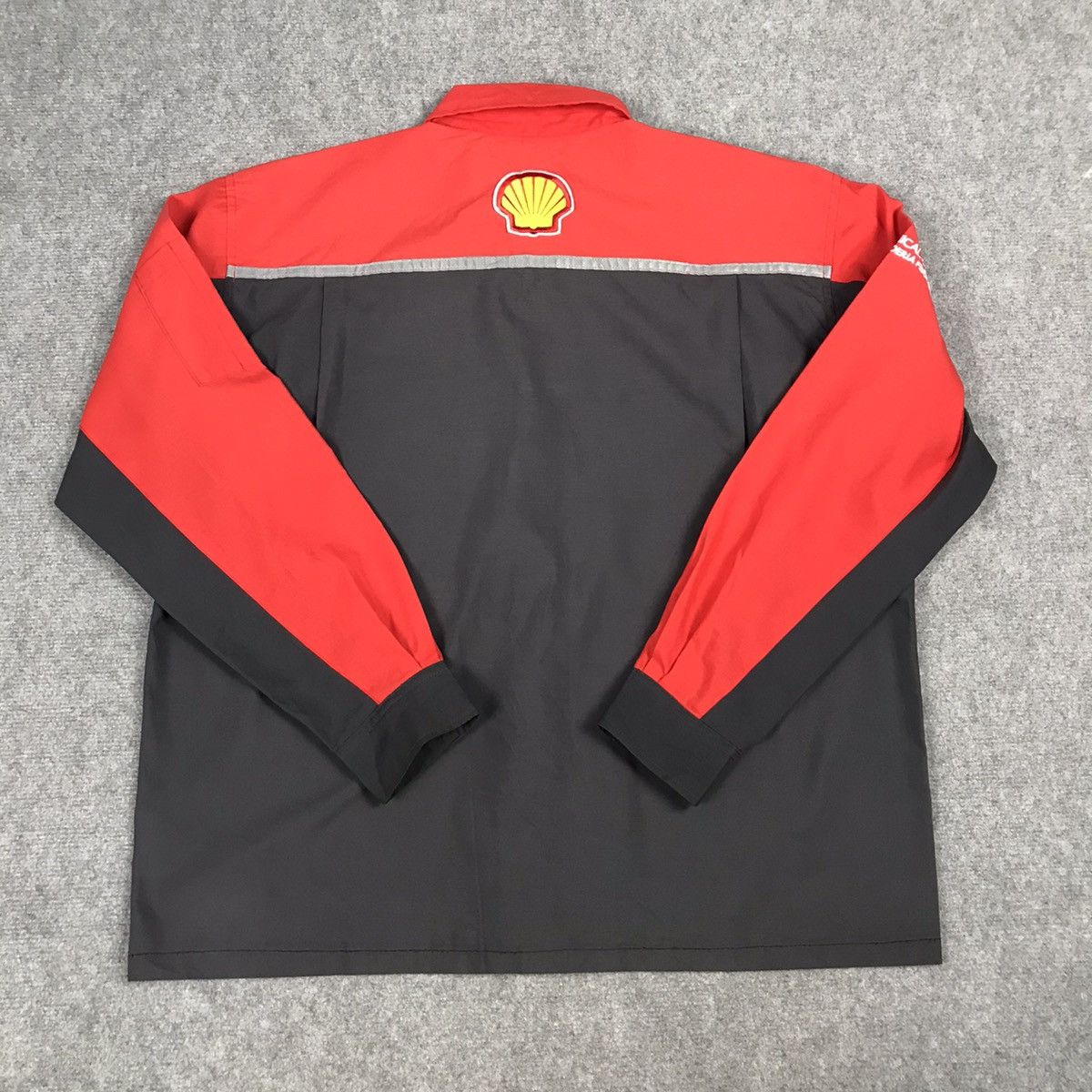 Gear for Sports SHELL HELIX OIL BRAND RACING UNIFORM JAPAN BUTTON UP SHIRT Size US L / EU 52-54 / 3 - 5 Thumbnail