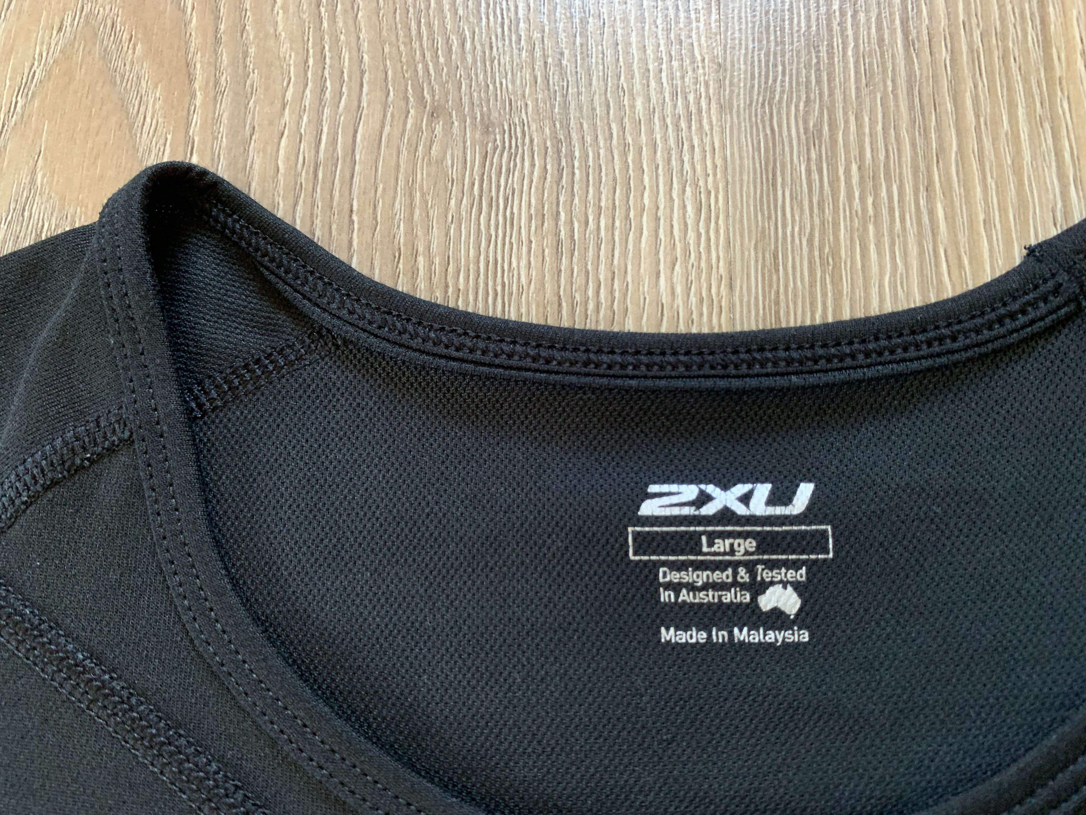 2XU 2XU Black Sport Training T-Shirt Size US L / EU 52-54 / 3 - 7 Thumbnail