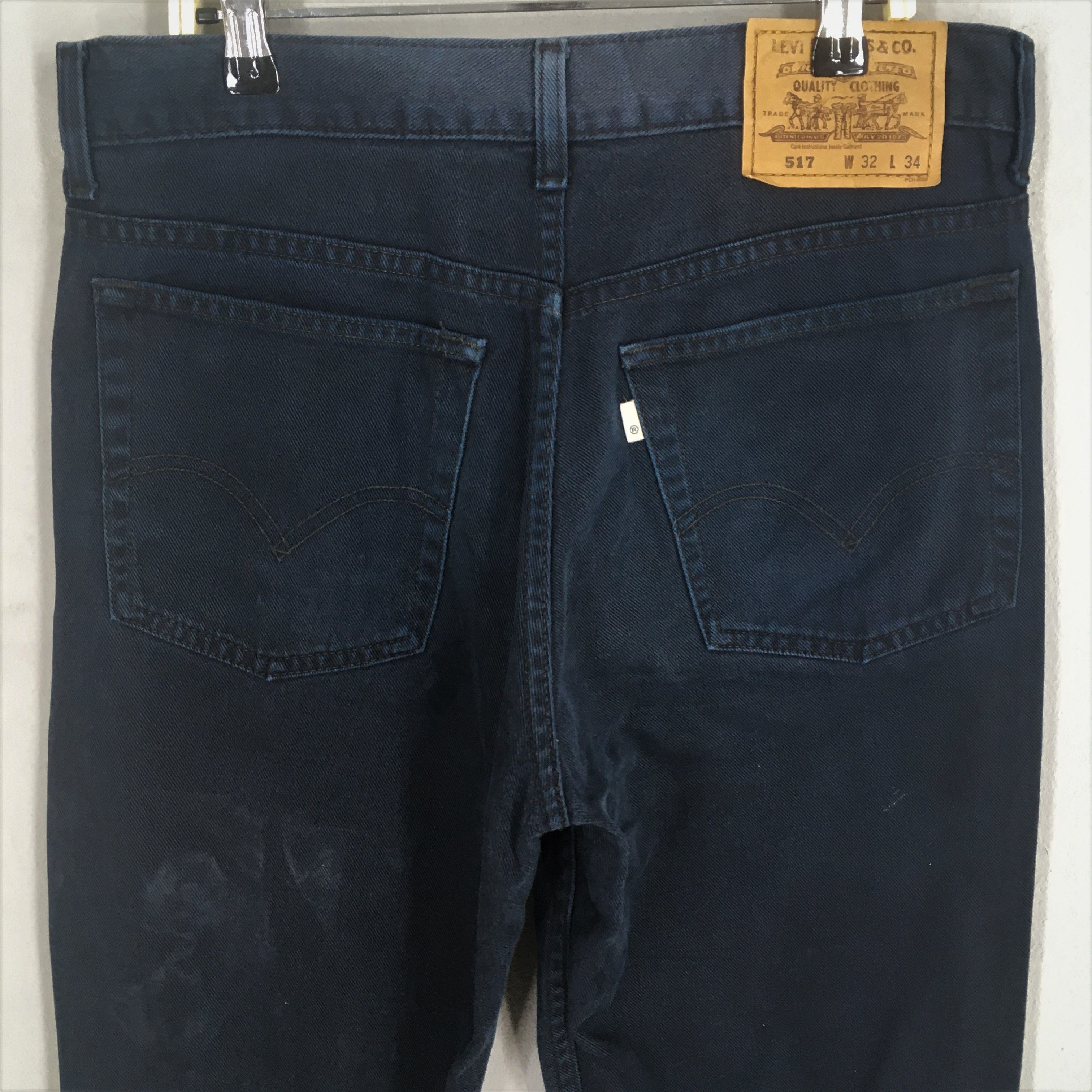 Levi's Size 31x30 Vintage 90s Levi's 517 Flared Jeans S2006 Size US 31 - 10 Thumbnail