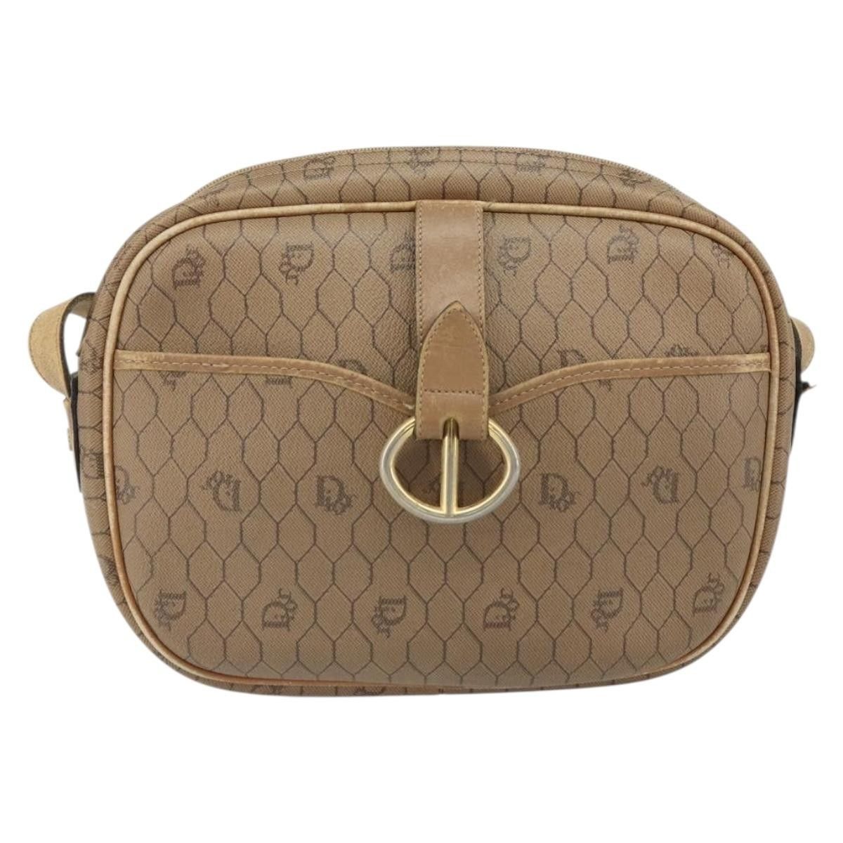 Dior Christian Dior Vintage Honeycomb Canvas and Leather Size ONE SIZE - 1 Thumbnail