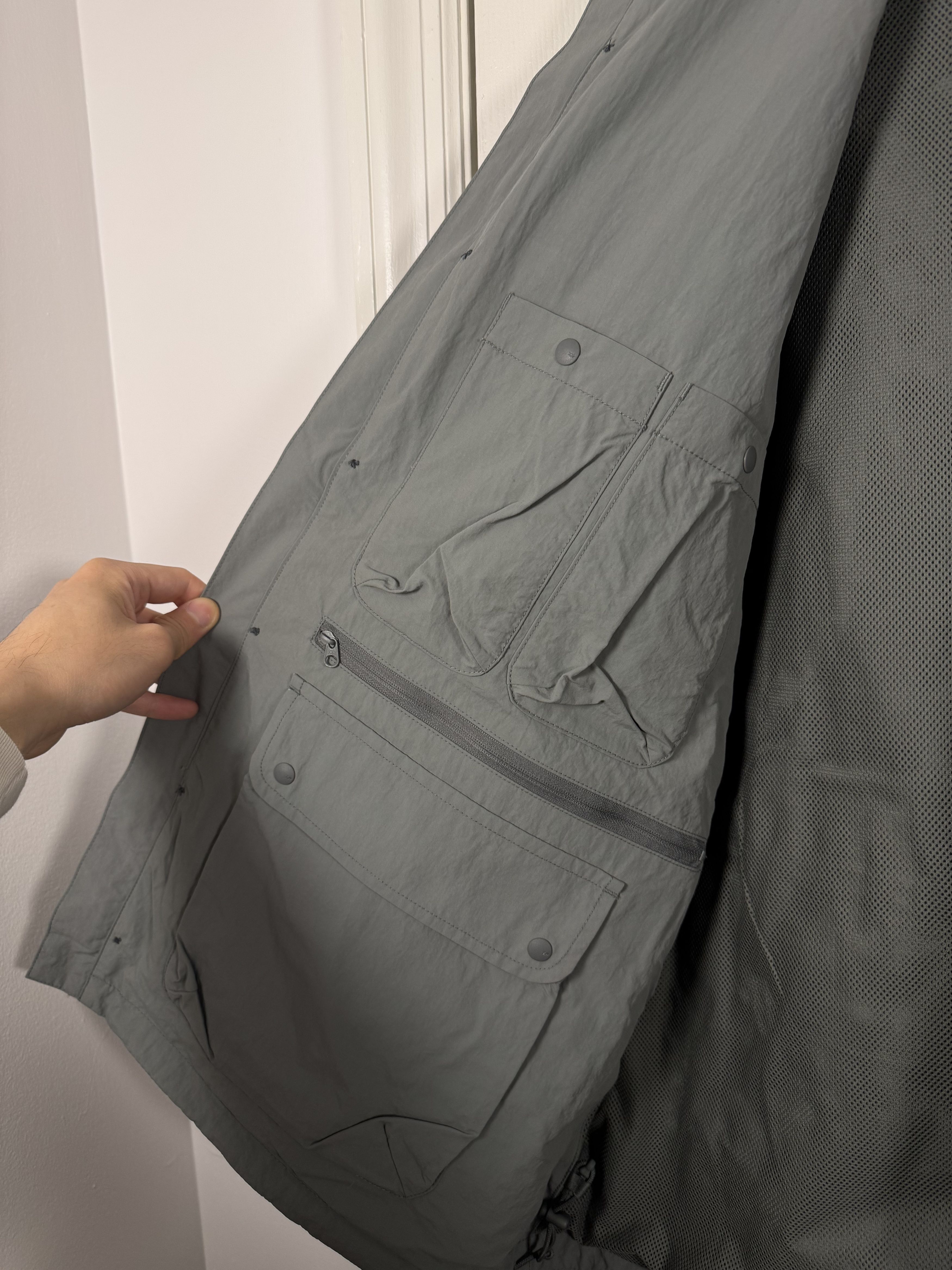 DAIWA PIER39 Tech Parachute Jacket Gray Medium Size US M / EU 48-50 / 2 - 7 Thumbnail