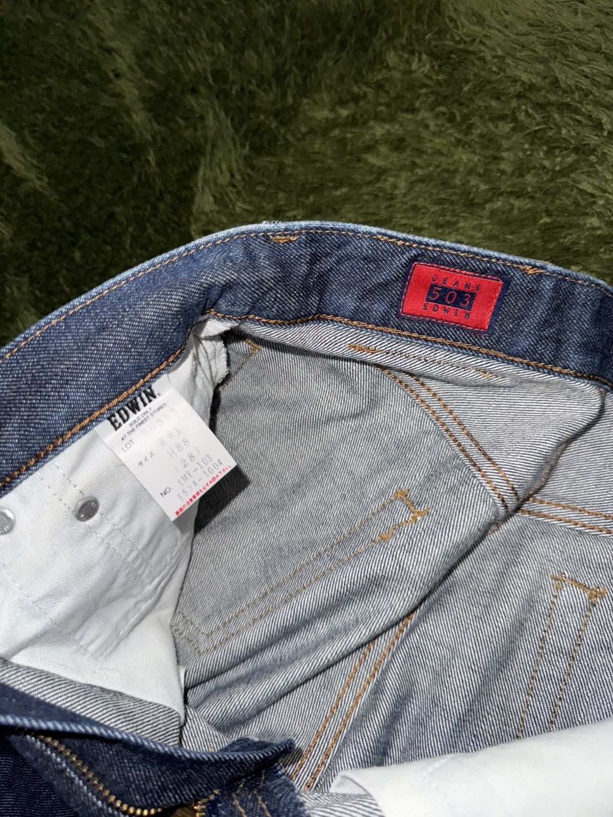 Edwin [28] Edwin Japan 503 Vintage Washed Denim MADE IN JAPAN Size US 28 / EU 44 - 3 Thumbnail