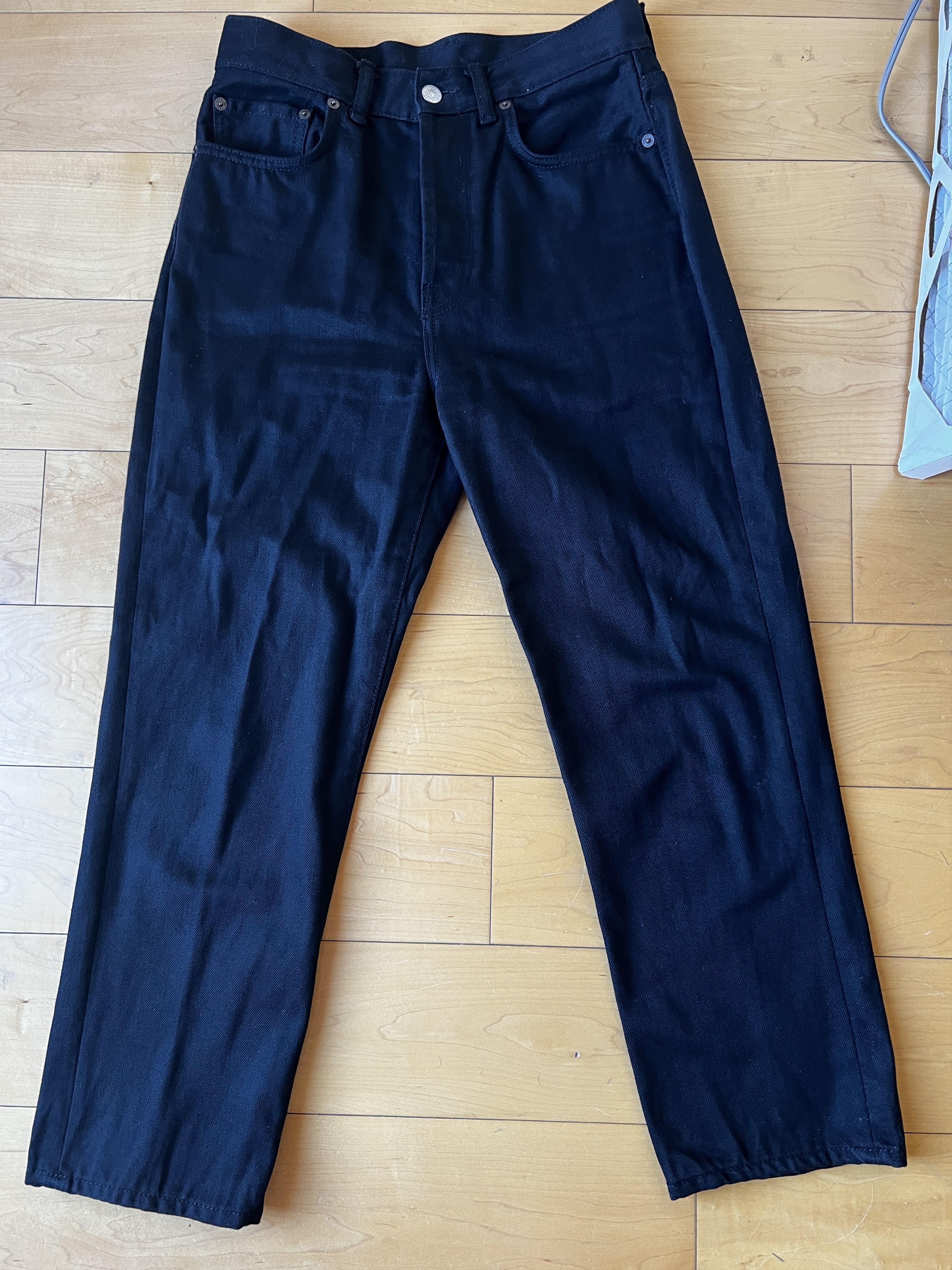 Acne Studios Acne Studios Mece Forever Black Jean Size 28" / US 6 / IT 42 - 6 Thumbnail