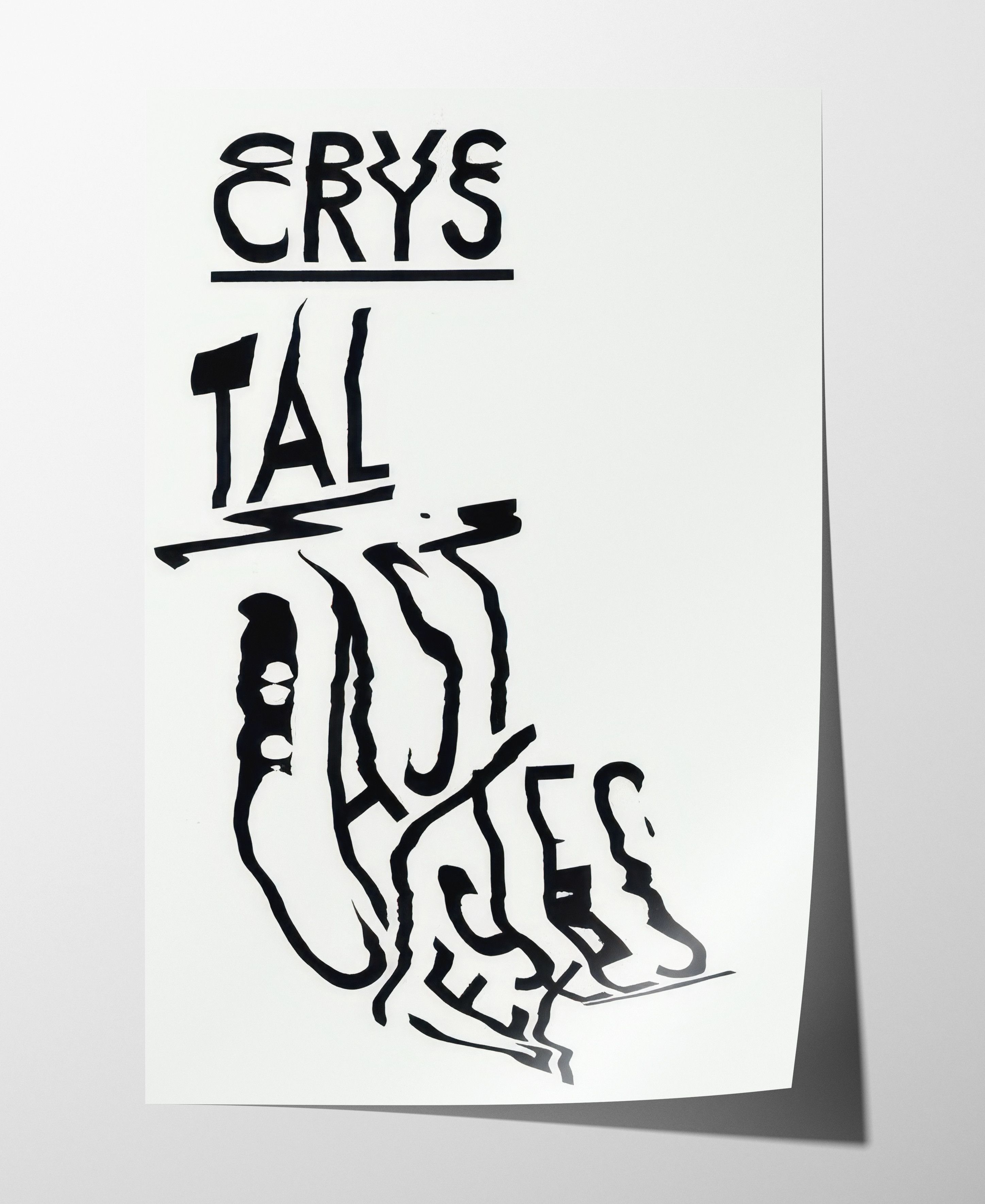 Band Tees Crystal Castles Poster Tee Shirt Vintage Music Band Merch Size ONE SIZE - 1 Thumbnail