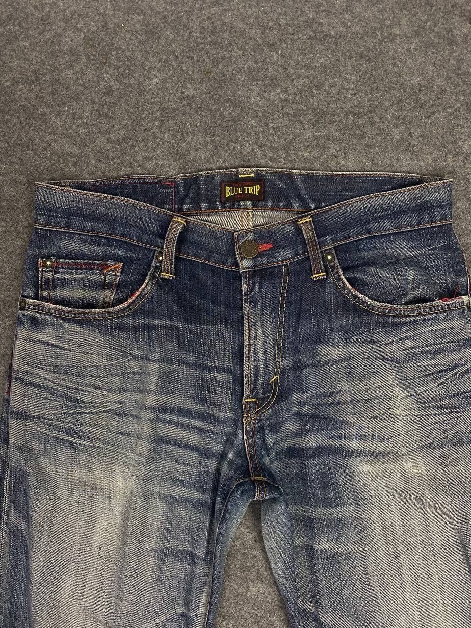 Edwin vintage edwin blue trip japan nice design Size US 36 / EU 52 - 7 Thumbnail