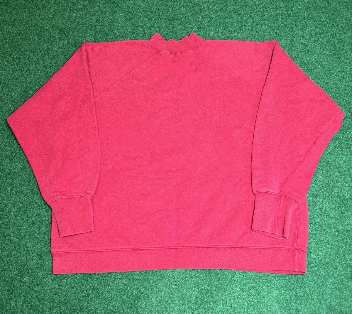 Adidas × Vintage Vintage 90s Adidas Crewneck Red/Pink 3 Stripes Sweatshirt Size L / US 10 / IT 46 - 4 Thumbnail
