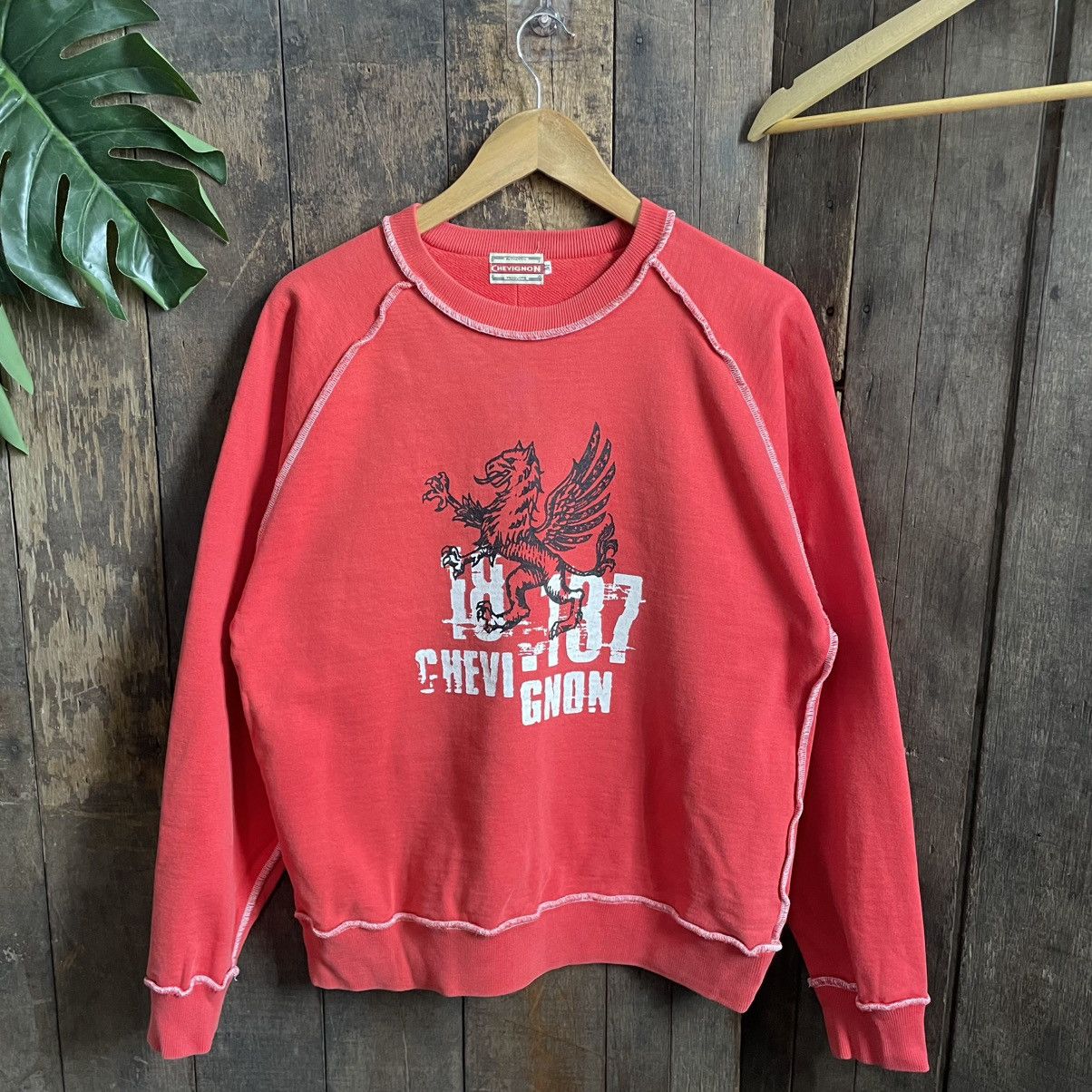 Chevignon × Vintage Vintage Chevignon Sweatshirt Size US M / EU 48-50 / 2 - 1 Thumbnail