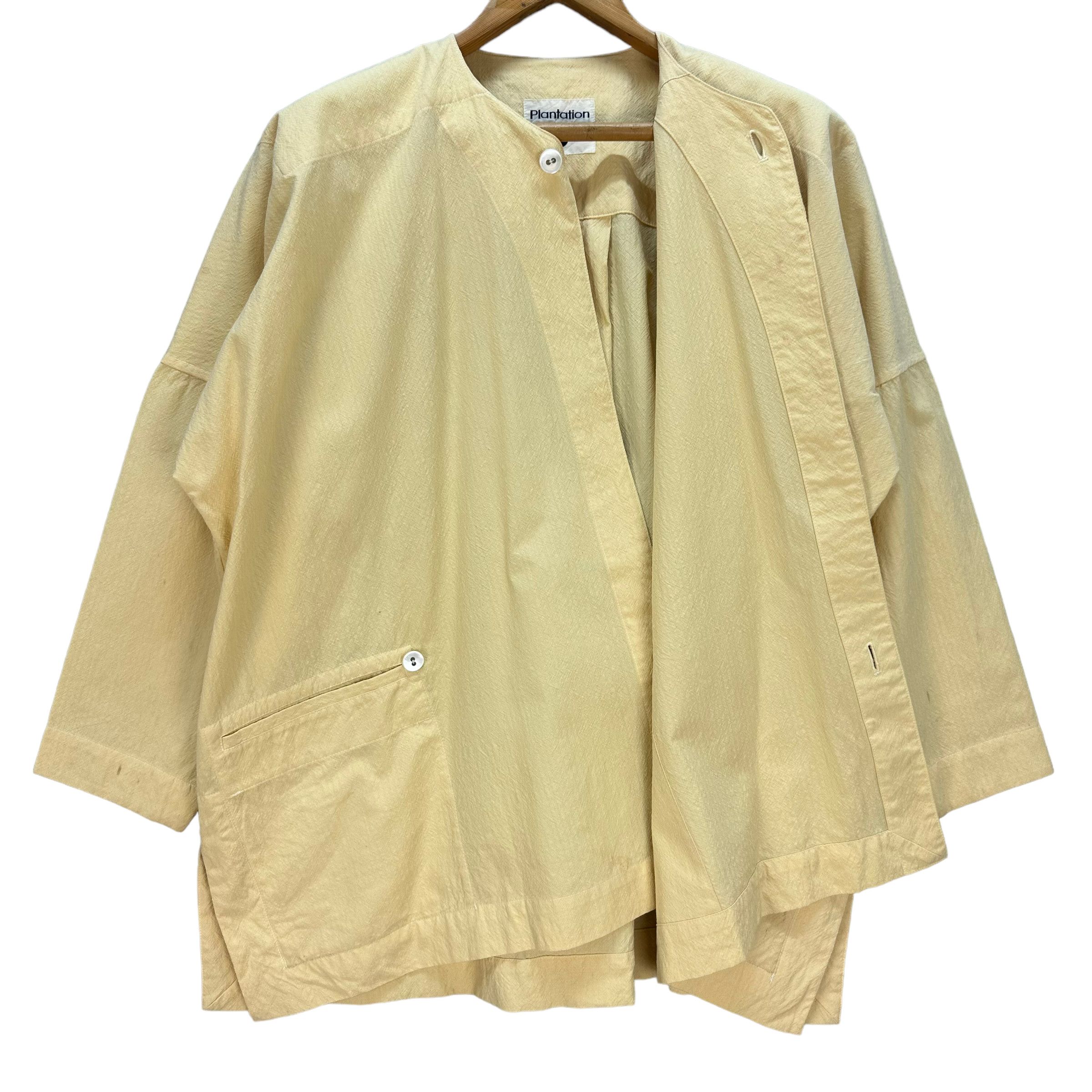 Issey Miyake 90's PLANTATION BY ISSEY MIYAKE RARE DESIGN JACKET #8183-209 Size US M / EU 48-50 / 2 - 8 Thumbnail