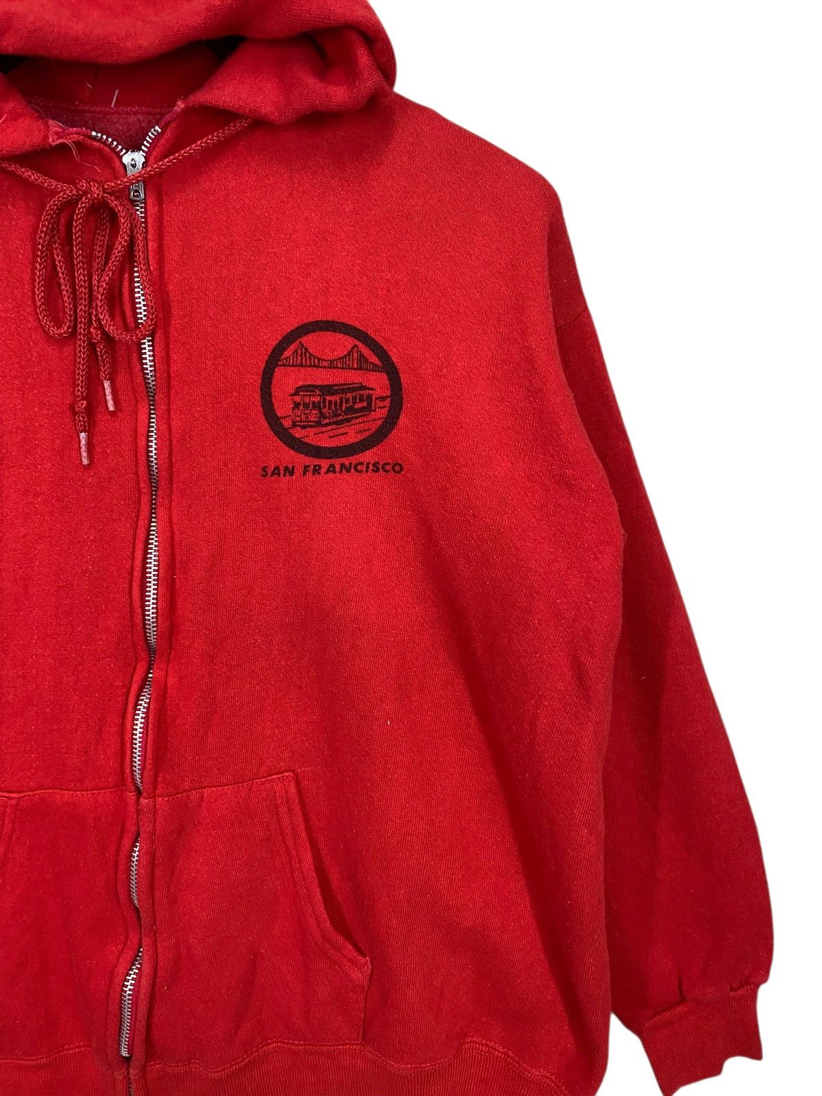 Vintage Vintage 1977 go climb a street san francisco hoodie zipper Size US M / EU 48-50 / 2 - 4 Thumbnail