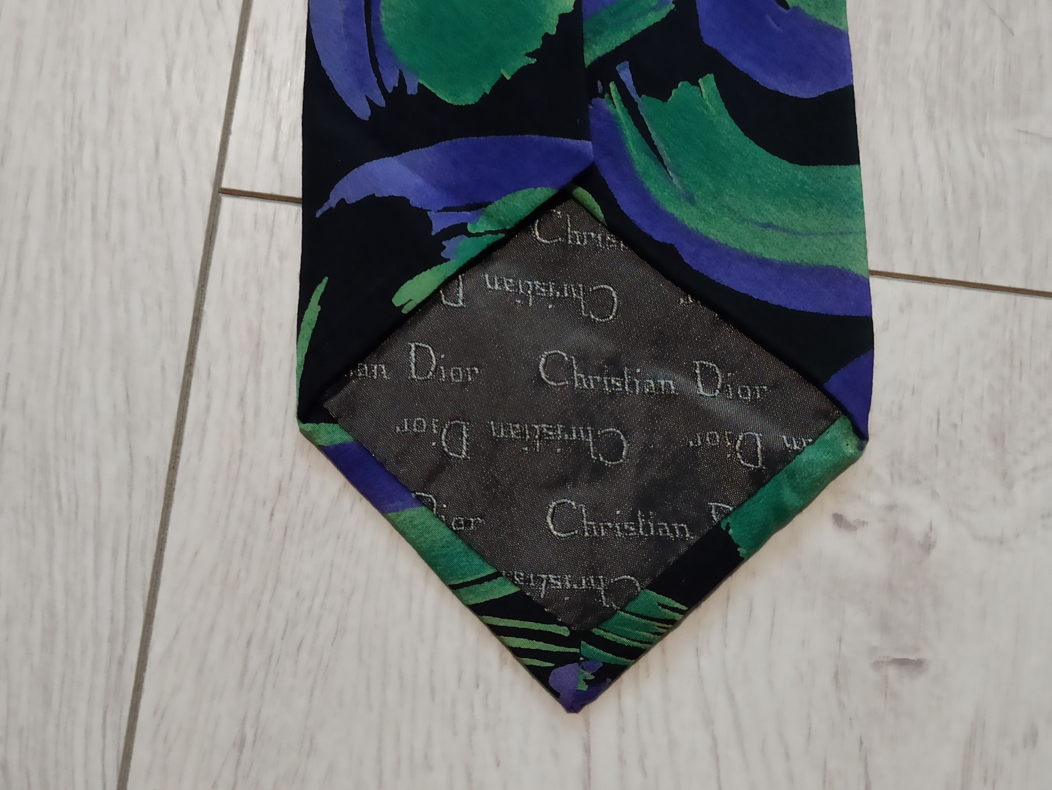 Christian Dior Monsieur × Vintage Christian Dior Monsieur Silk Tie Size ONE SIZE - 6 Thumbnail