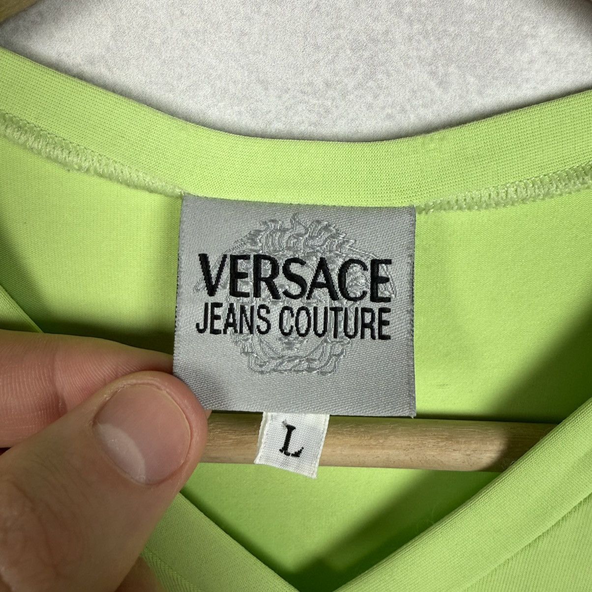 Versace × Versace Jeans Couture Versace Jeans Couture Women’s Nylon Acid Green Tank Top Size L / US 10 / IT 46 - 6 Thumbnail
