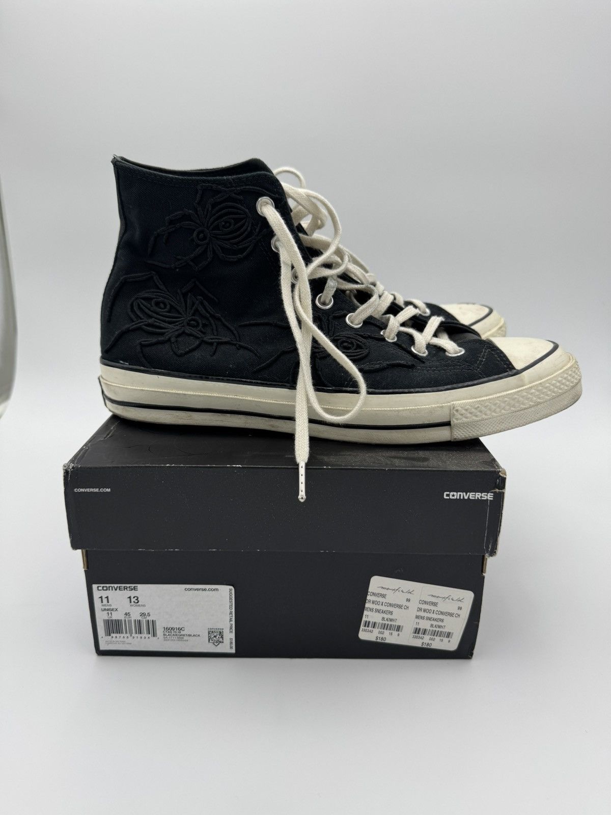 Converse DR WOO x Converse chuck 70s hi Size US 11 / EU 44 - 4 Thumbnail