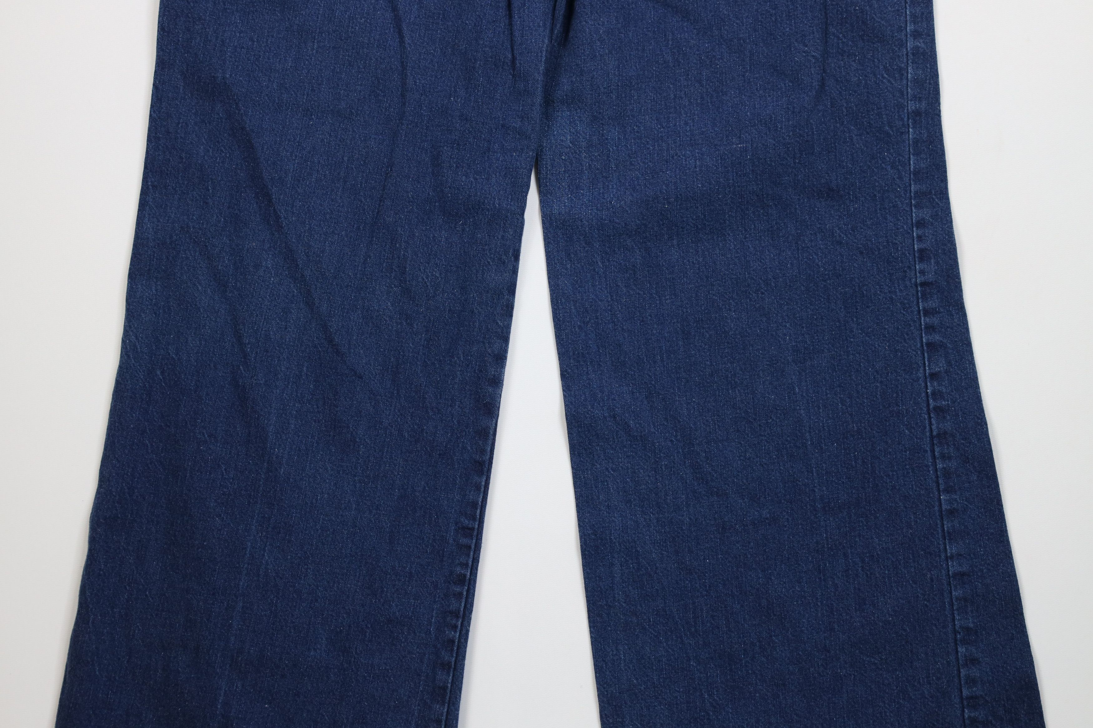 Vintage Vintage 70s Streetwear Utility Wide Leg Bell Bottoms Jeans Size 27" / US 4 / IT 40 - 14 Thumbnail
