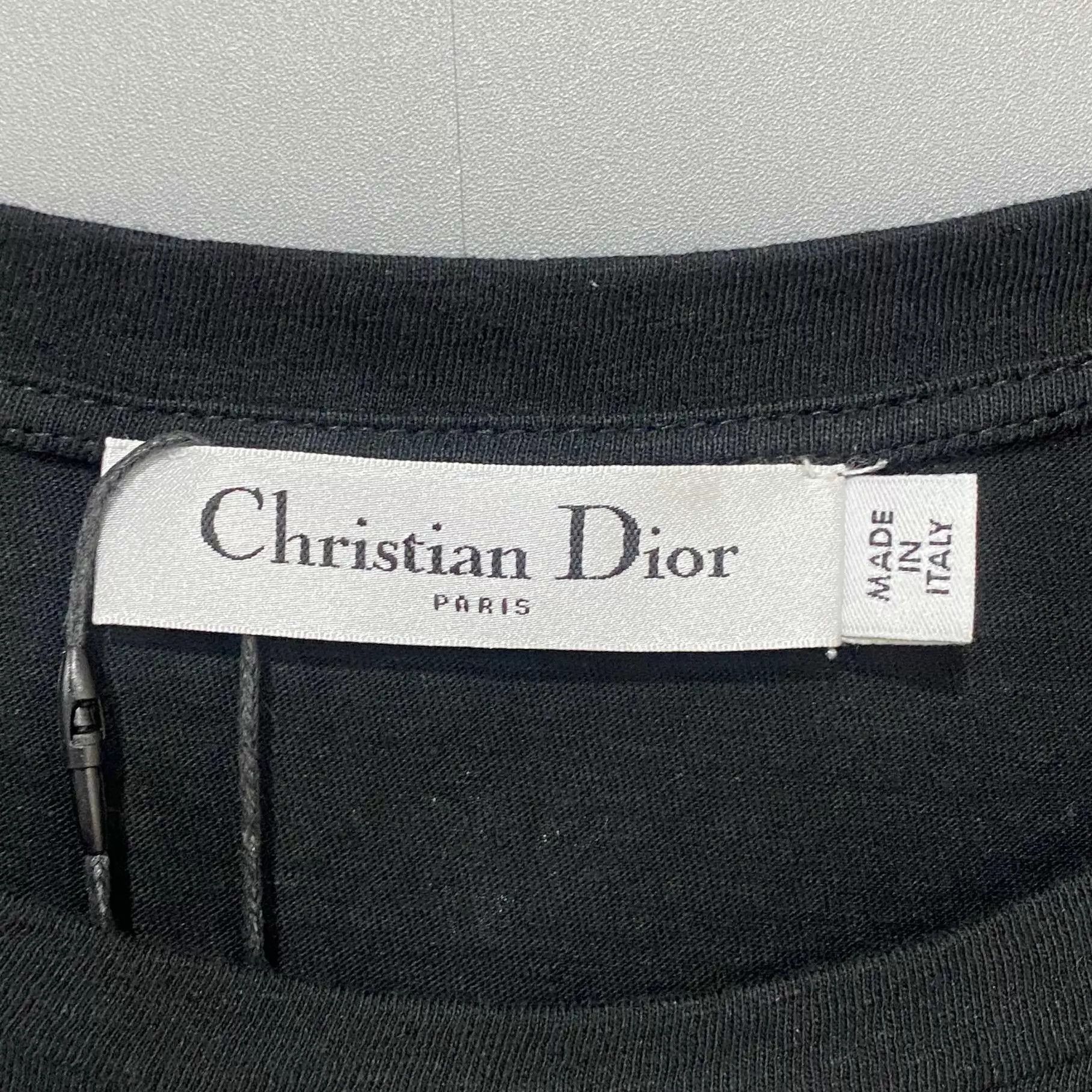 Dior Dior reflective Earth lettering short-sleeve T-shirt M Size M / US 6-8 / IT 42-44 - 4 Thumbnail