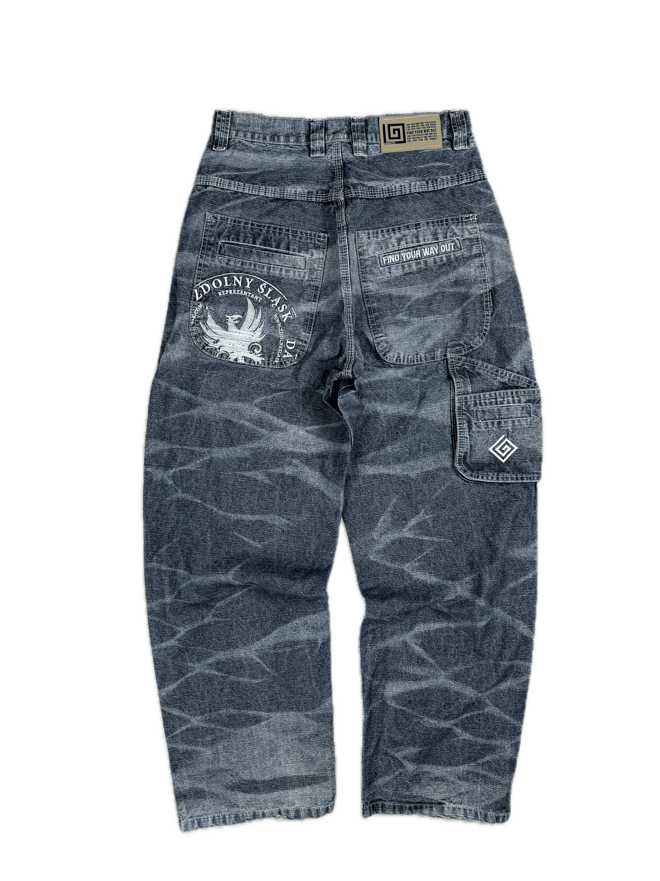 JNCO × Southpole Vintage Jeans Carpenter Baggy Streetwear Sk8 Wide Leg Size US 30 / EU 46 - 1 Thumbnail