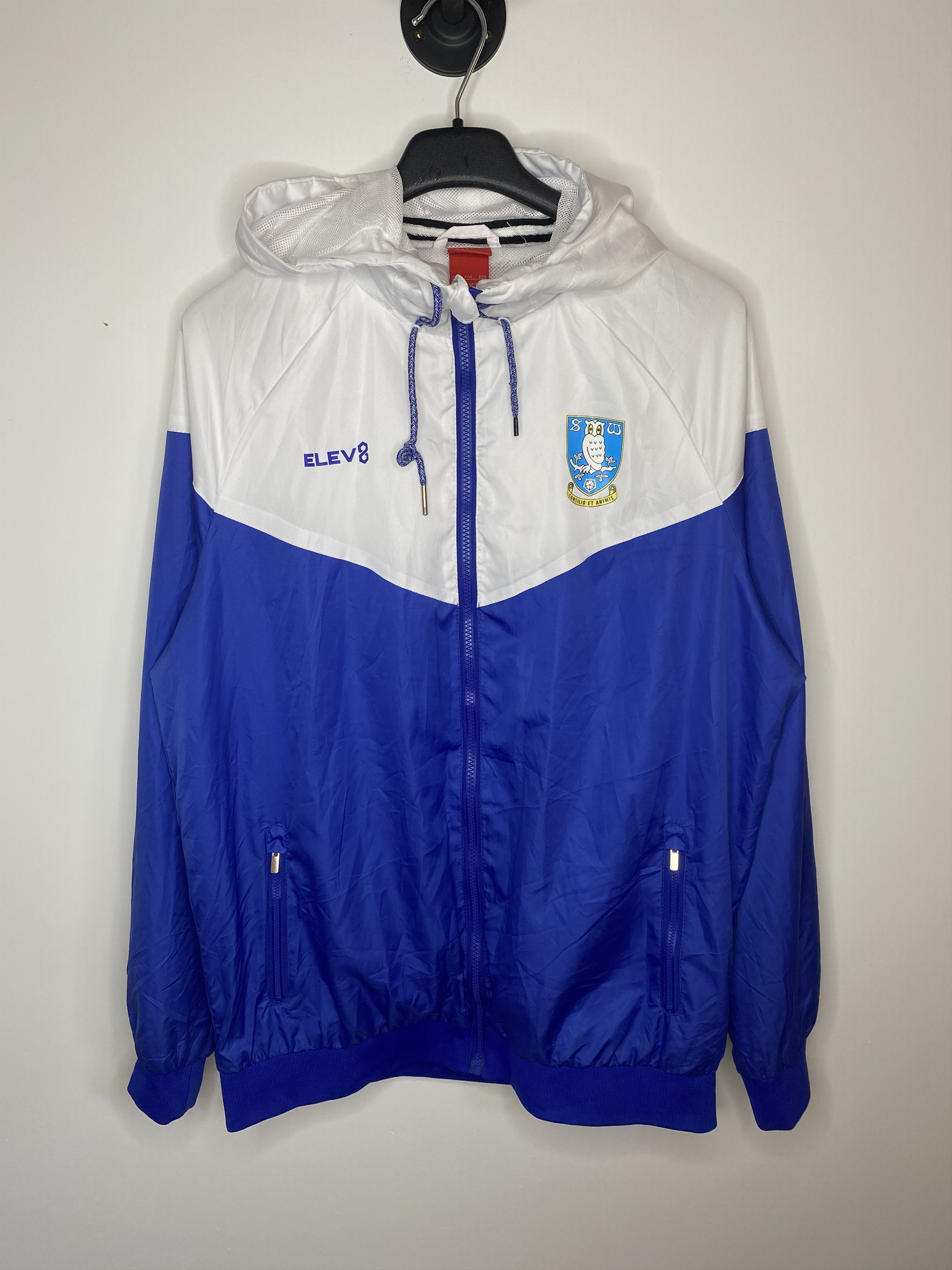 Adidas SHEFFIELD WEDNESDAY 2020-21 TRAINING FOOTBALL SOCCER JACKET Size US XXL / EU 58 / 5 - 1 Thumbnail