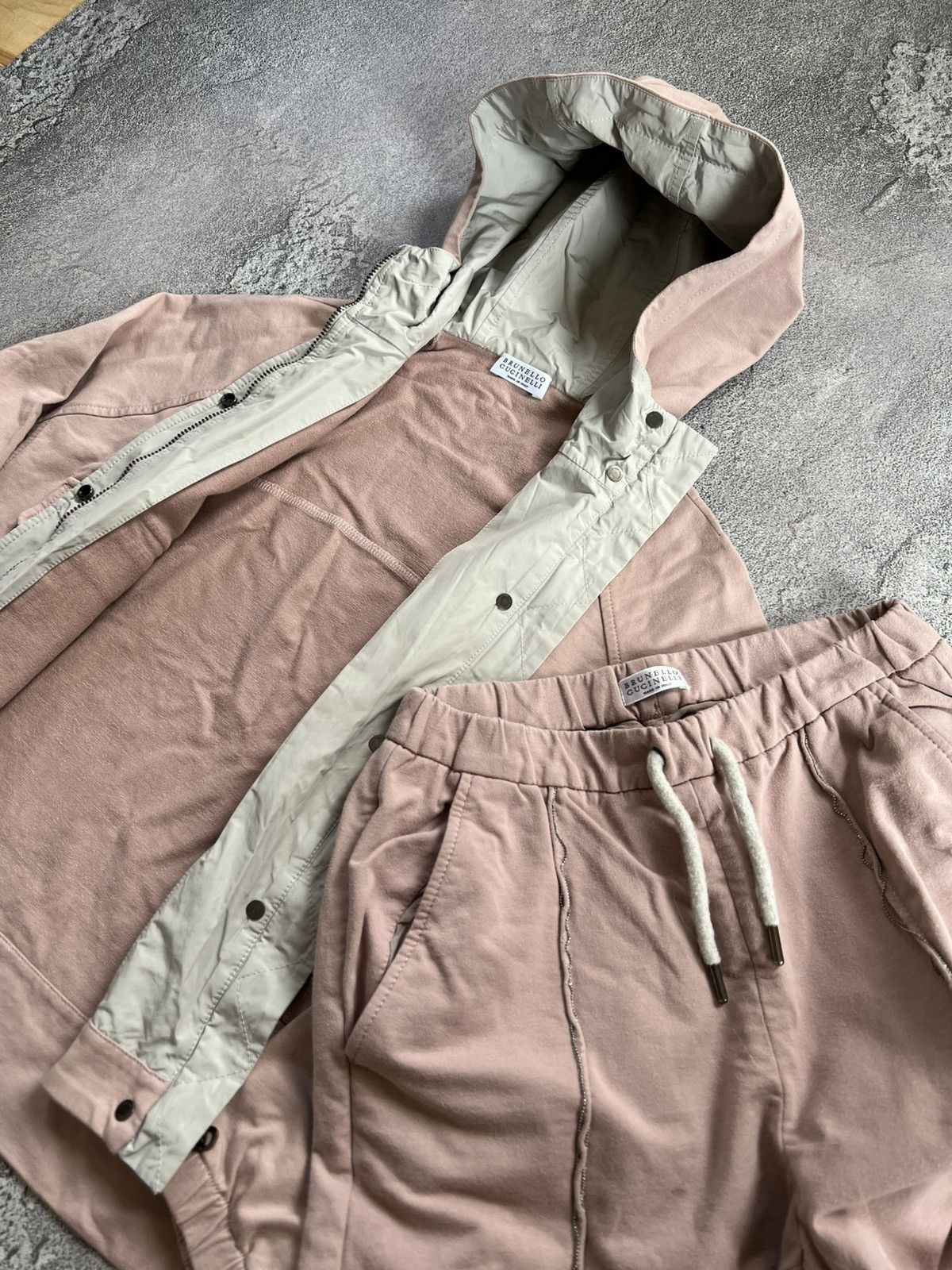 Brunello Cucinelli Brunello Cucinelli Girls Two-Piece Kids Suit Size 10 Years Size XXS / US 00 / IT 34 - 2 Thumbnail
