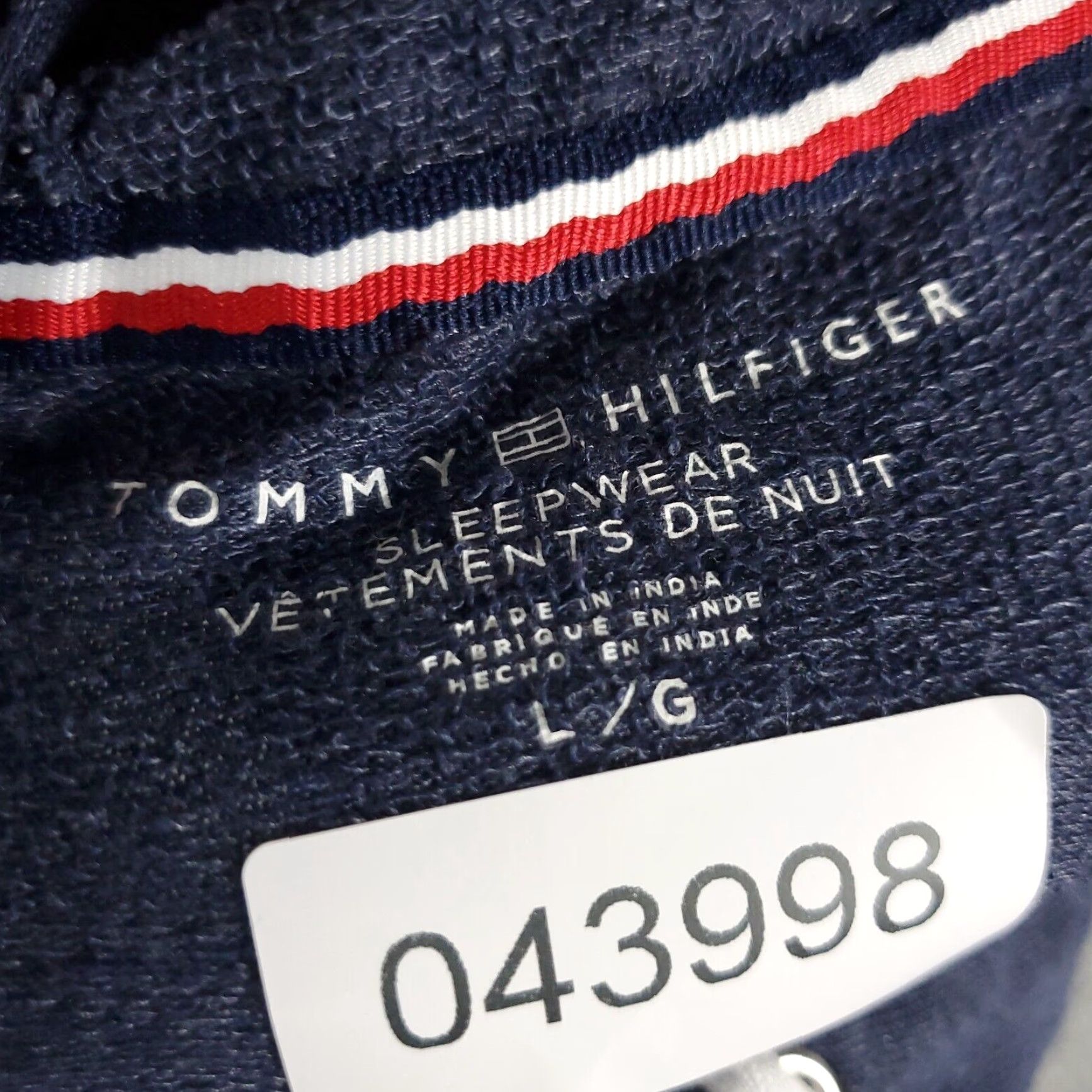Tommy Hilfiger Tommy Hilfiger Hoodie Womens Large Blue Pullover Sweatshirt Size L / US 10 / IT 46 - 8 Thumbnail