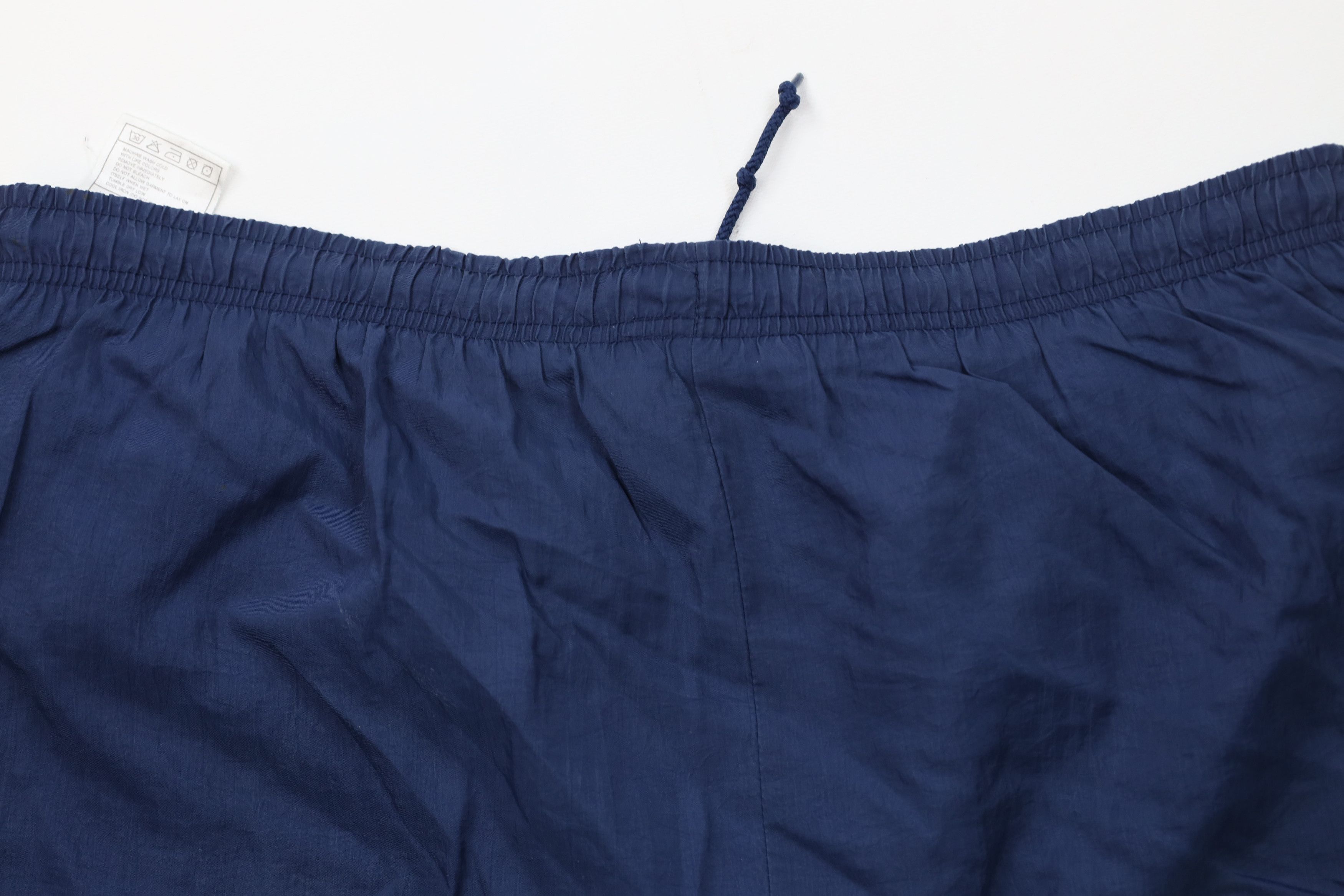 Nike Vintage 90s Nike Travis Scott Big Swoosh Lined Shorts Blue Size US 34 / EU 50 - 10 Thumbnail