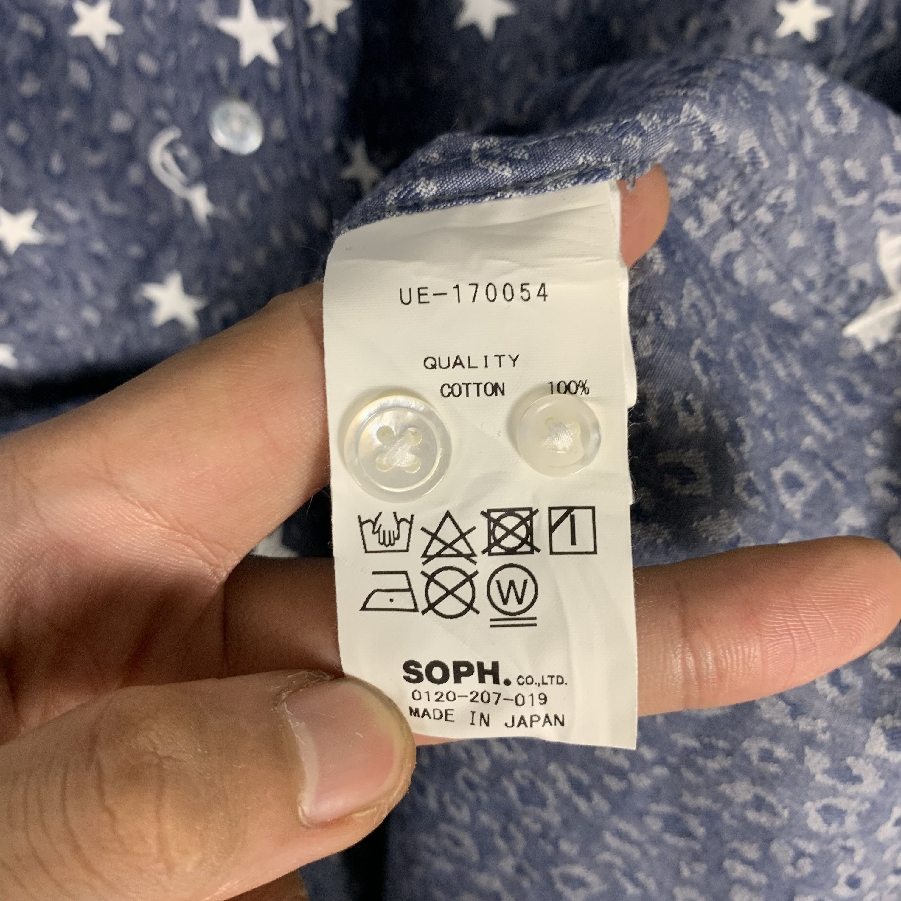 uniform experiment Uniform Experiment Sophnet Stars Logo Button Down Shirt Size US M / EU 48-50 / 2 - 5 Thumbnail