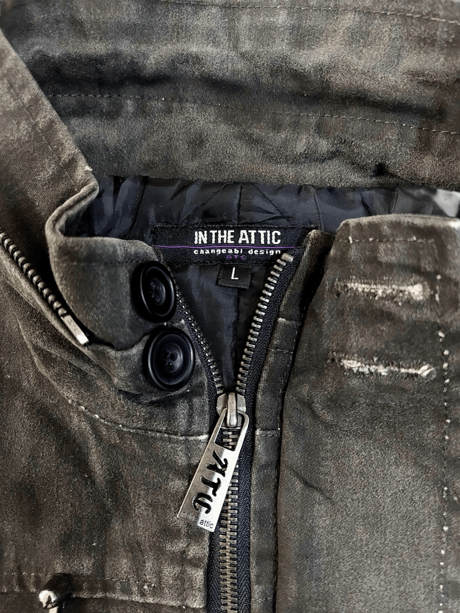 In the Attic Tactical Punk Dark Jacket