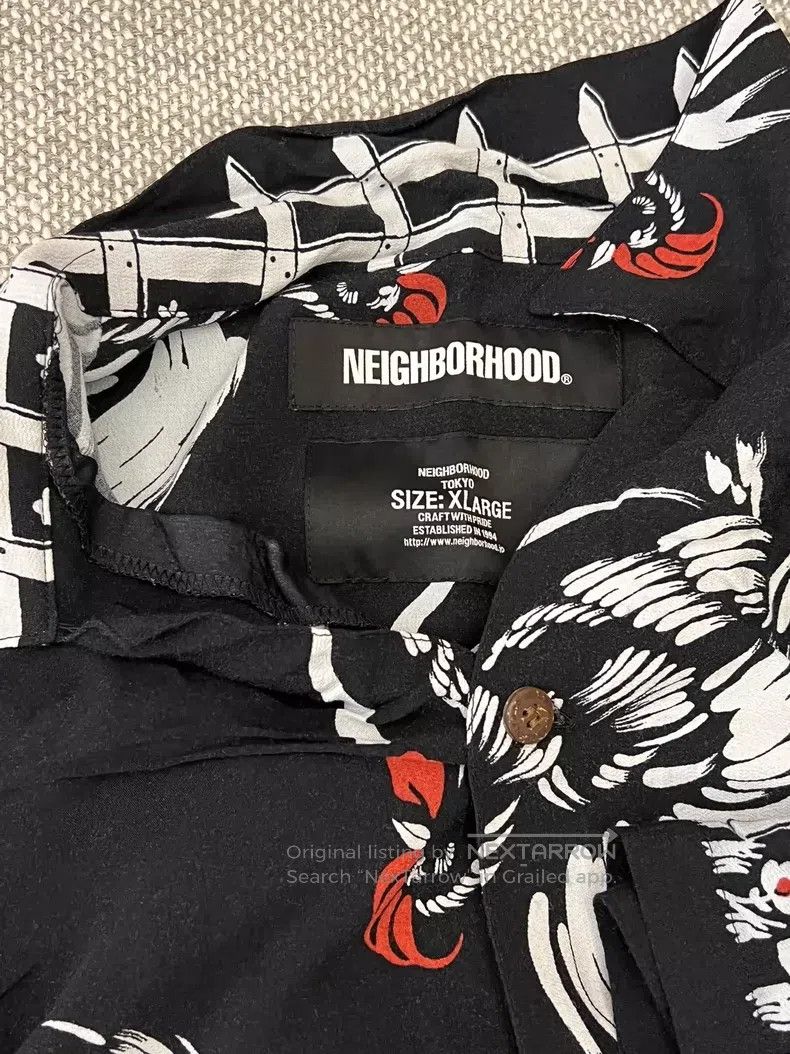 Neighborhood Neighborhood Short Sleeve Floral Shirt Size US XL / EU 56 / 4 - 5 Thumbnail