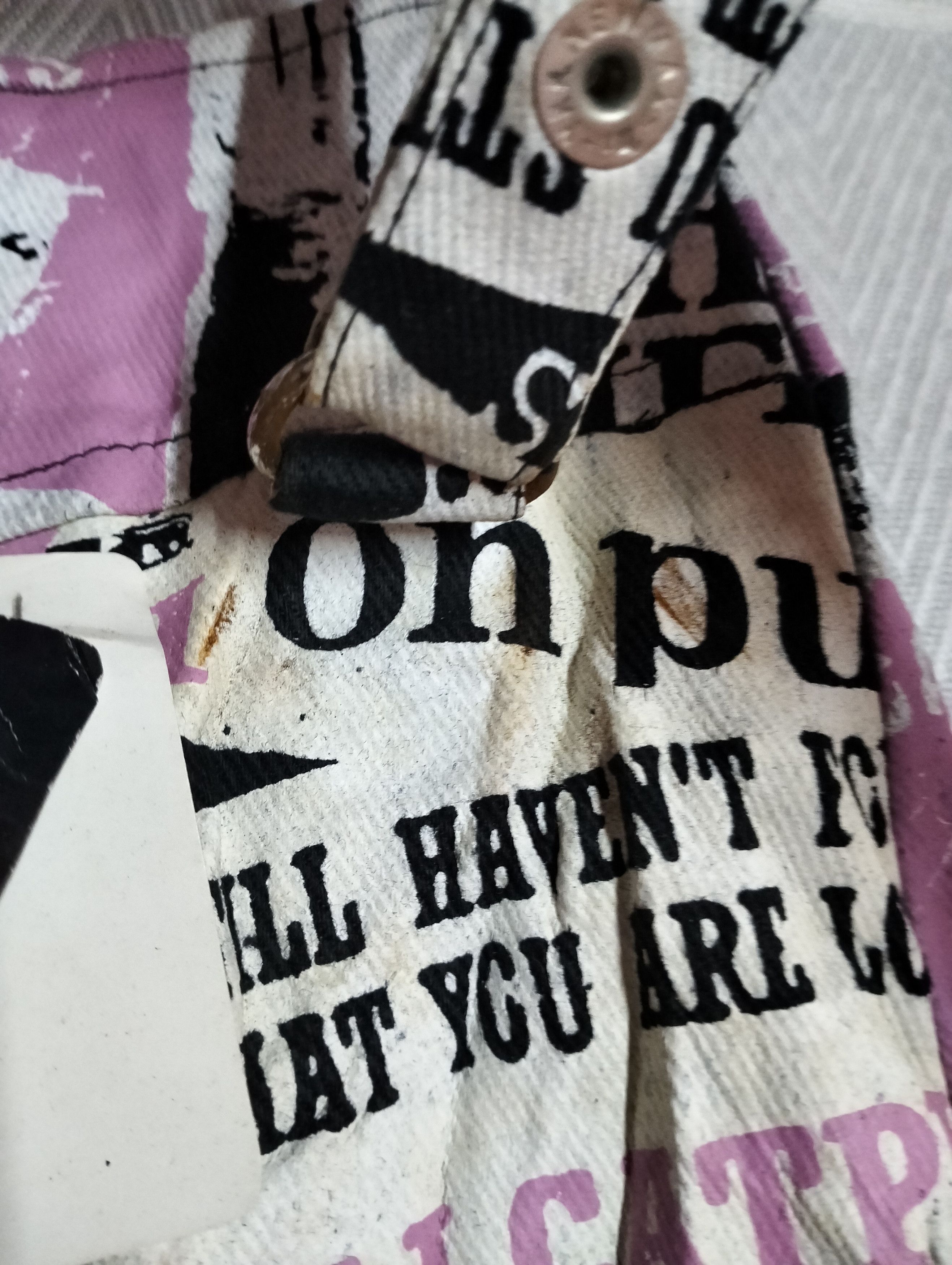Seditionaries Hell Cat Punk Not Dead Mini Skirt Full Print Size 32" / US 10 / IT 46 - 18 Thumbnail
