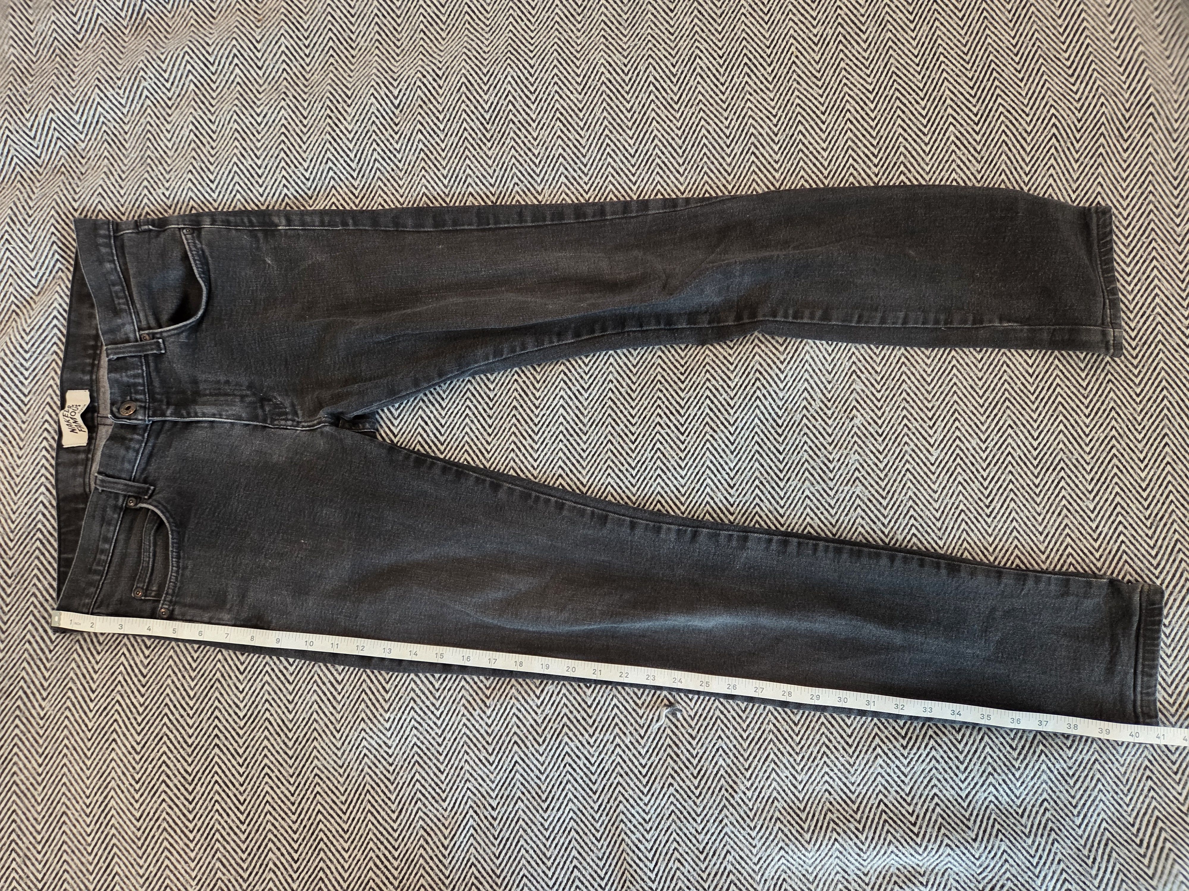 Naked & Famous Ash Black Stretch Size US 33 - 7 Thumbnail